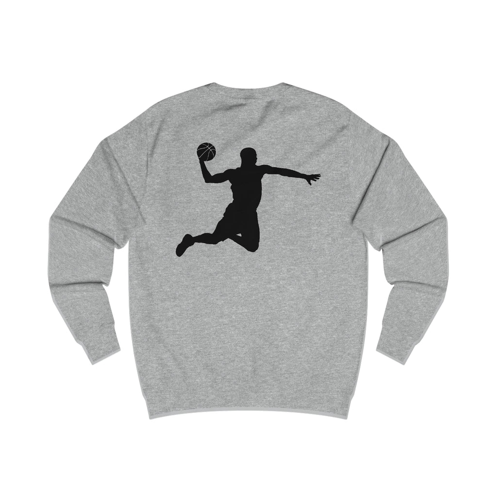 NBA Logo & Dunk Silhouette Sweatshirt | Basketball Crewneck - Etna Gift