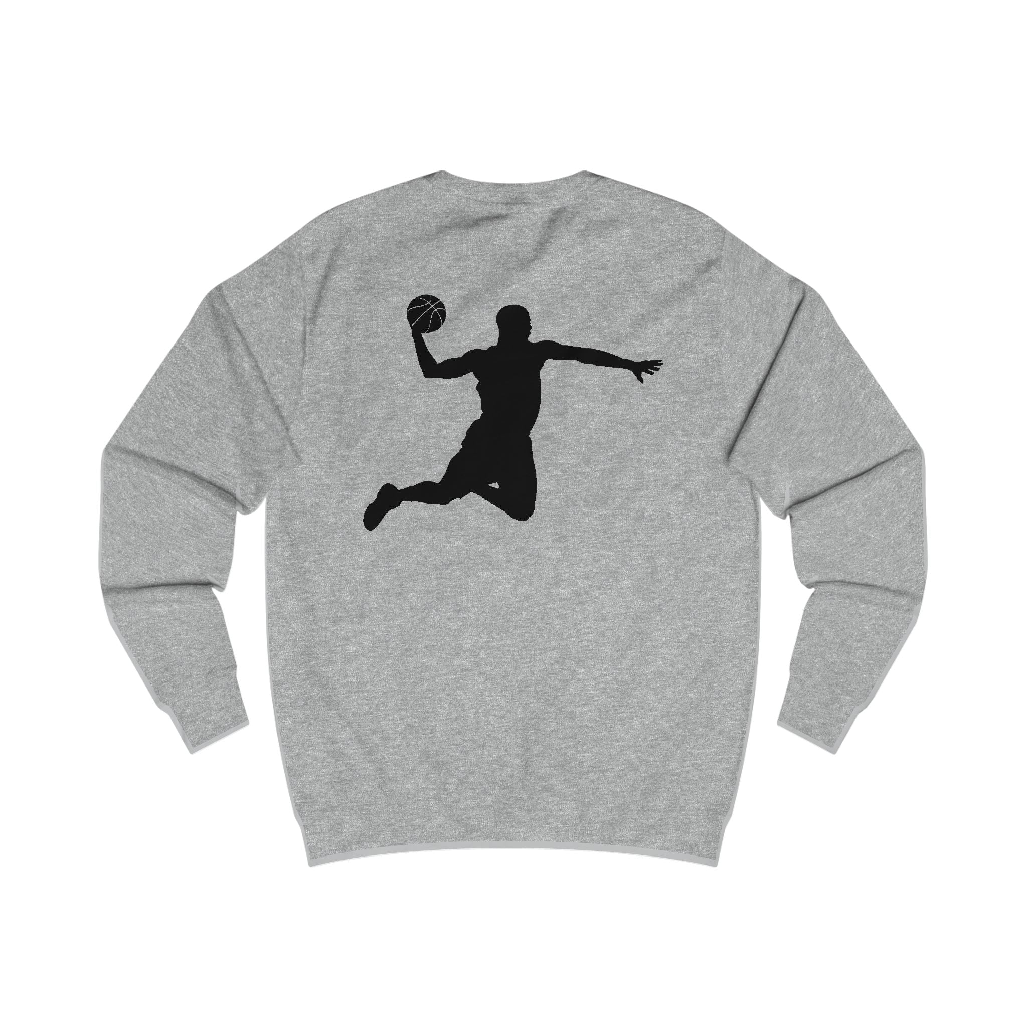 NBA Logo & Dunk Silhouette Sweatshirt | Basketball Crewneck - Etna Gift