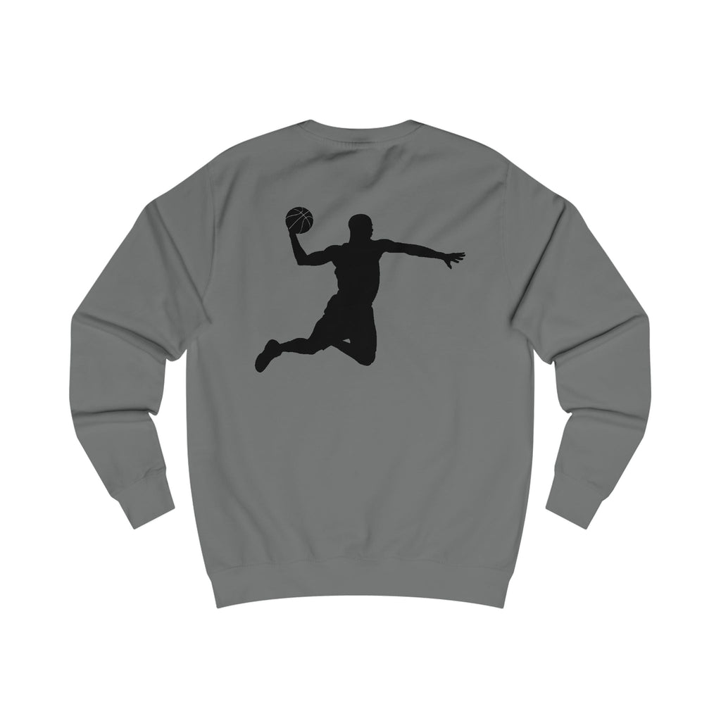 NBA Logo & Dunk Silhouette Sweatshirt | Basketball Crewneck - Etna Gift