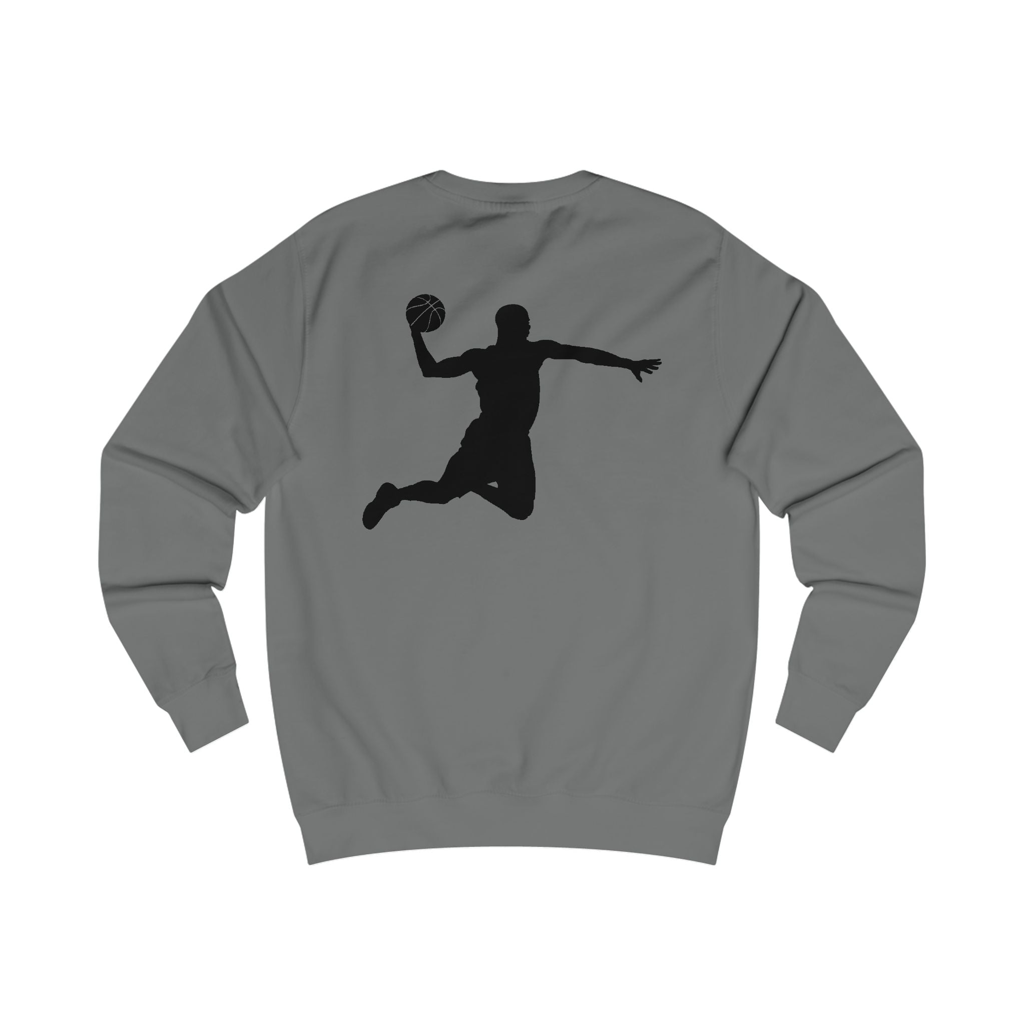 NBA Logo & Dunk Silhouette Sweatshirt | Basketball Crewneck - Etna Gift