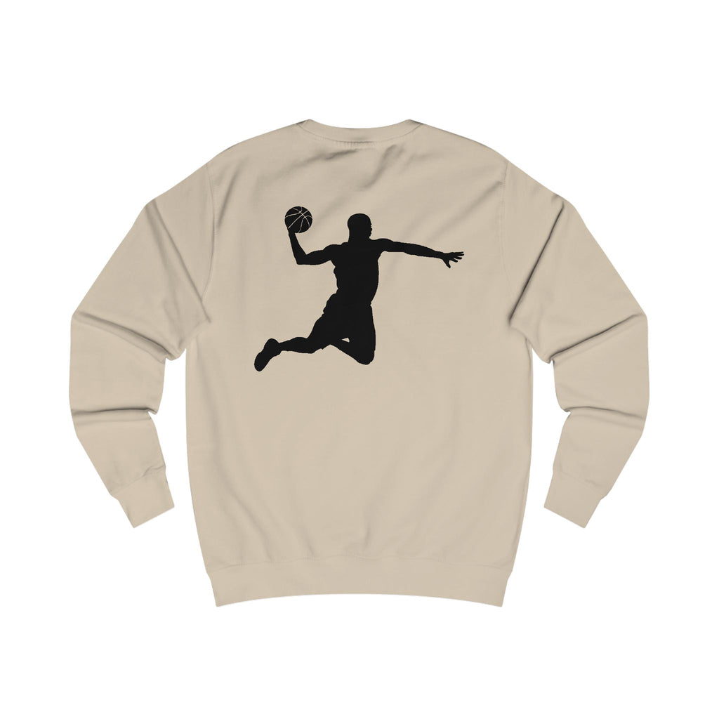 NBA Logo & Dunk Silhouette Sweatshirt | Basketball Crewneck - Etna Gift