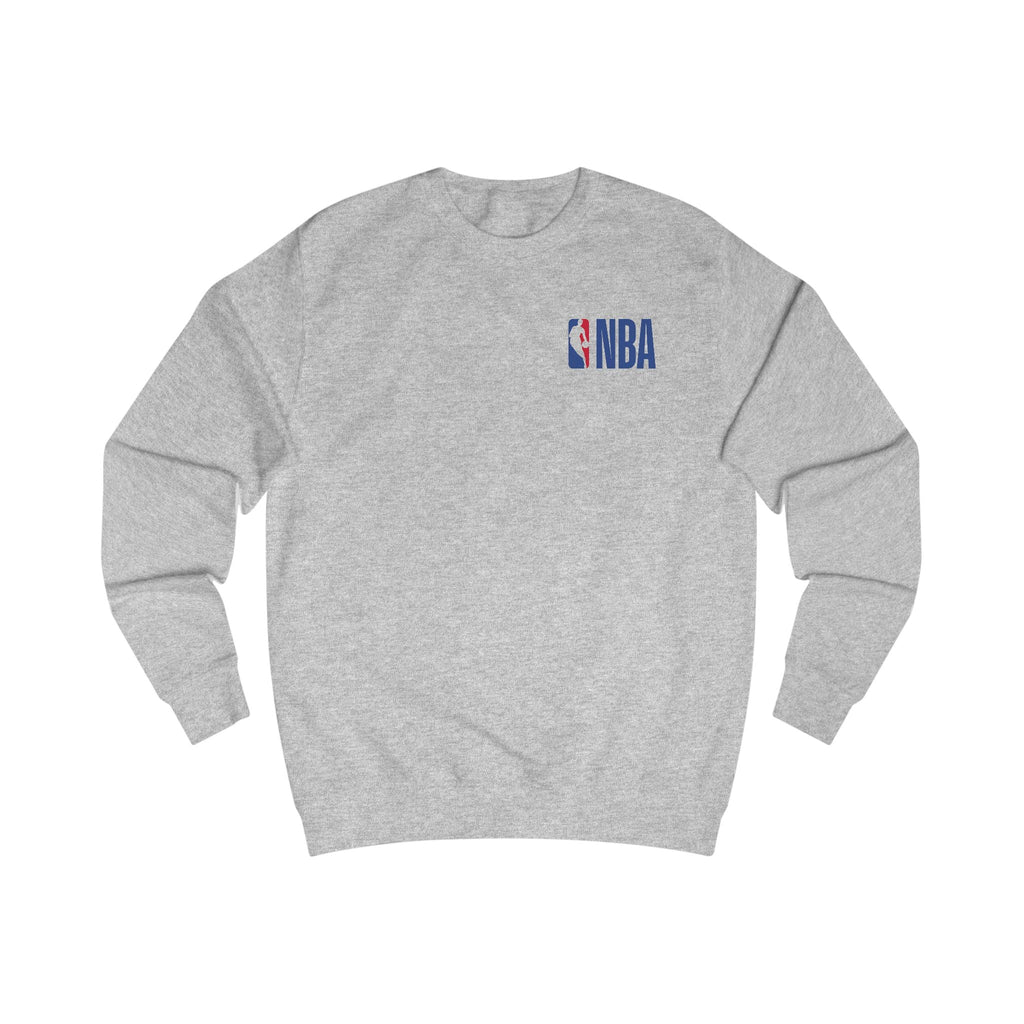 NBA Logo & Dunk Silhouette Sweatshirt | Basketball Crewneck - Etna Gift