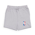 NBA Logo Fleece Sweatshorts Black Basketball Lounge Shorts - Etna Gift