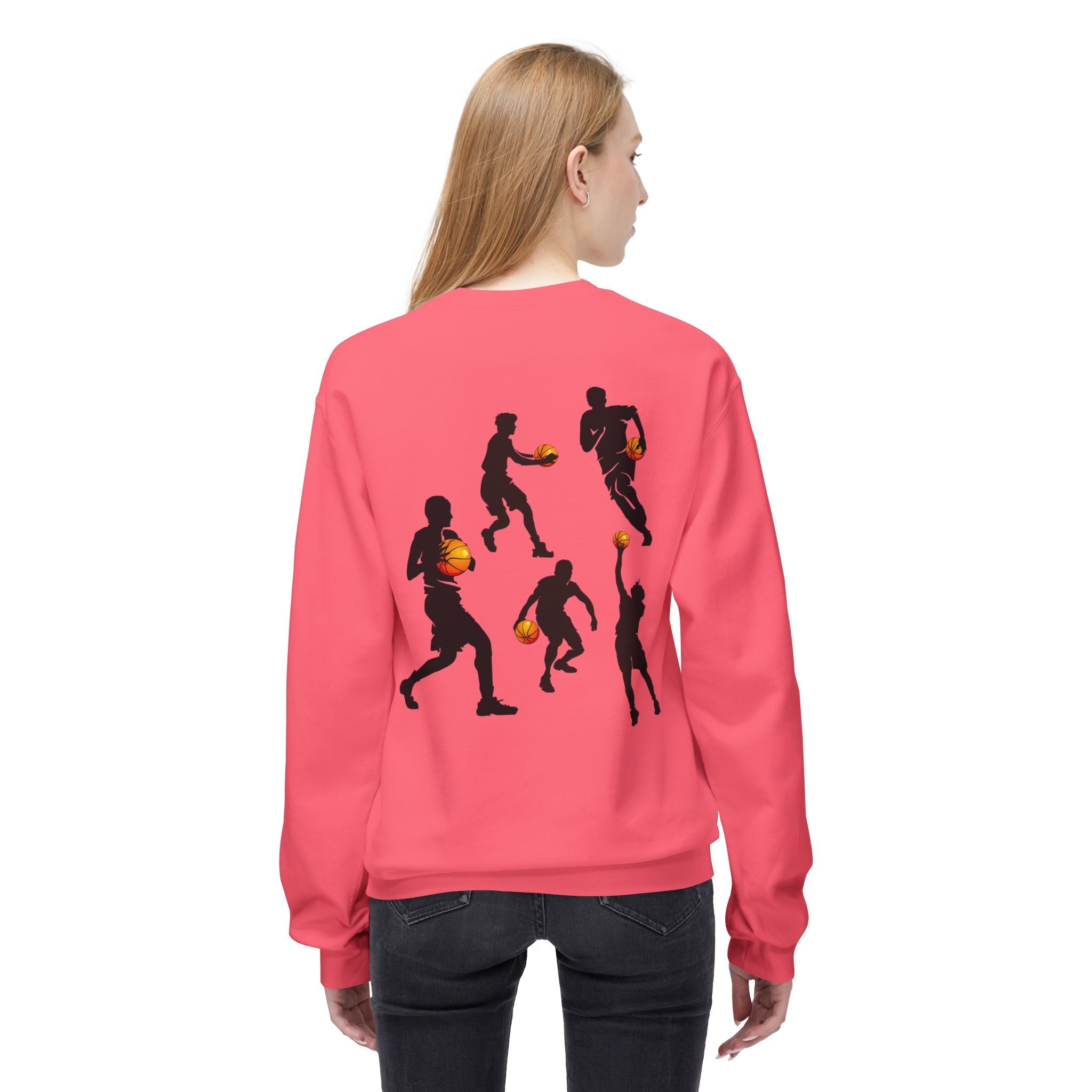 NBA Logo Sweatshirt Basketball Logo Crewneck - Etna Gift