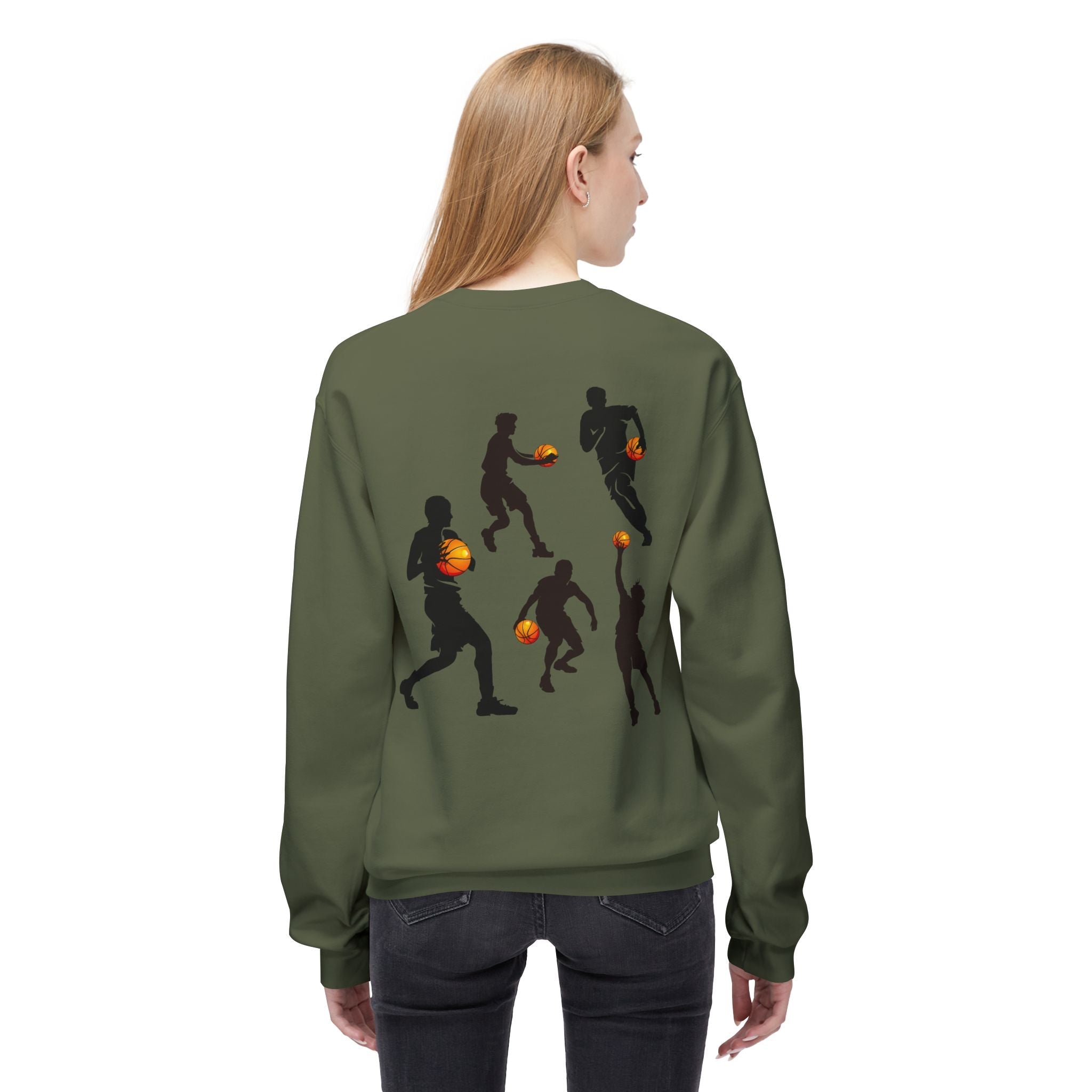 NBA Logo Sweatshirt Basketball Logo Crewneck - Etna Gift
