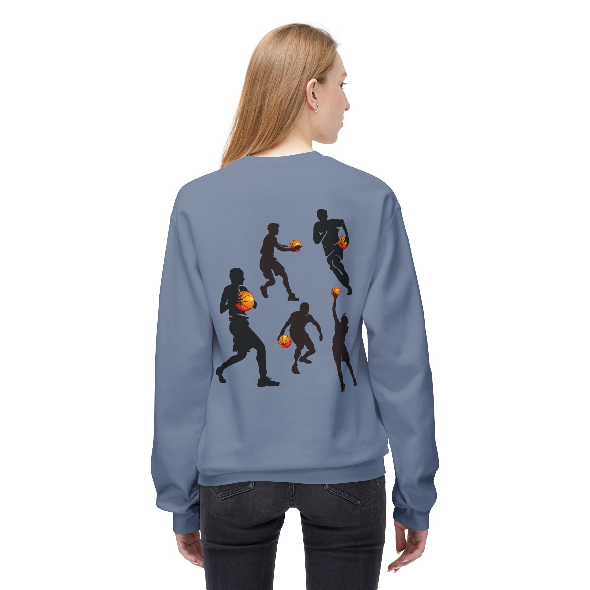 NBA Logo Sweatshirt Basketball Logo Crewneck - Etna Gift