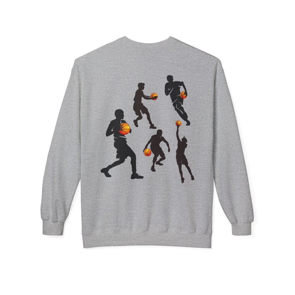 NBA Logo Sweatshirt Basketball Logo Crewneck - Etna Gift