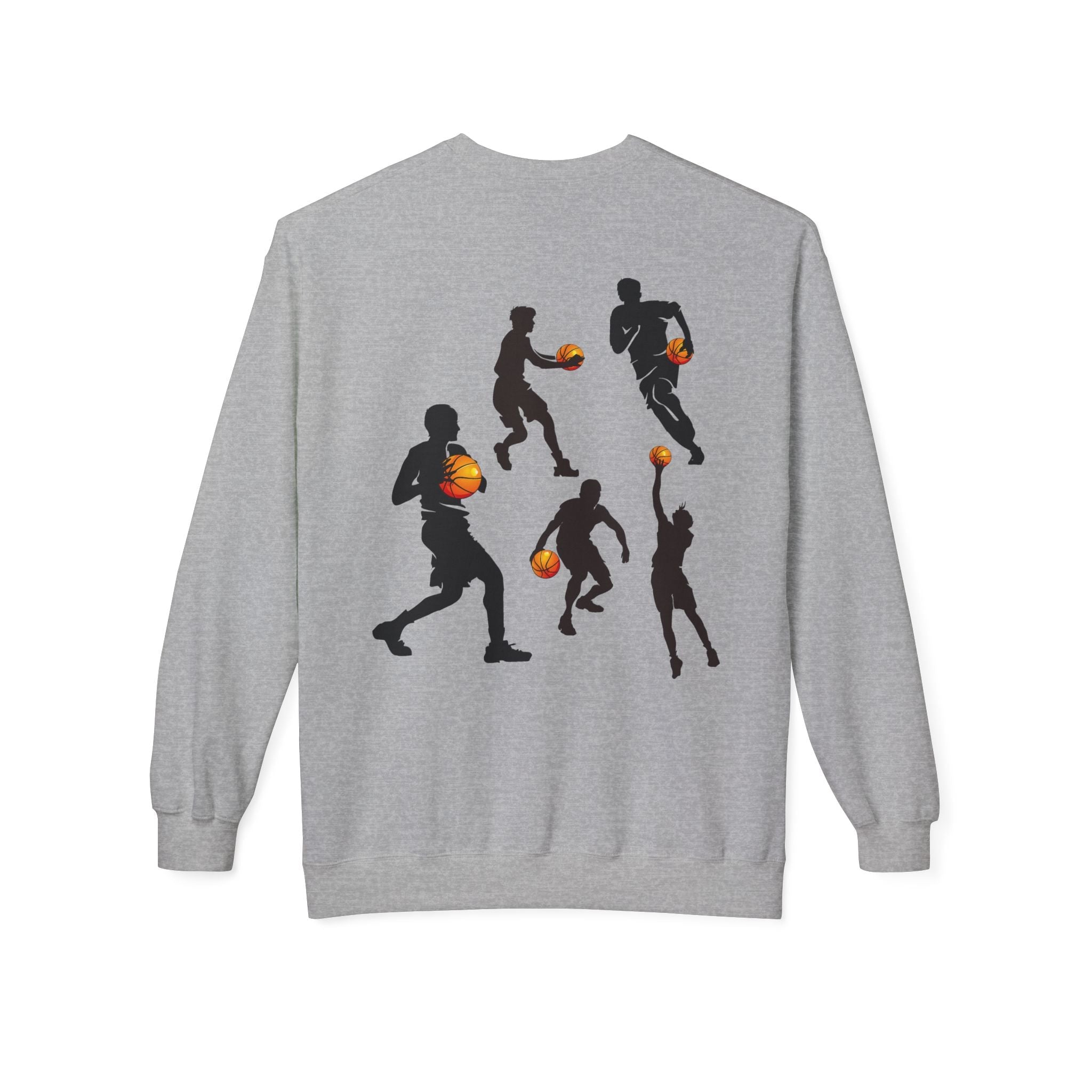 NBA Logo Sweatshirt Basketball Logo Crewneck - Etna Gift