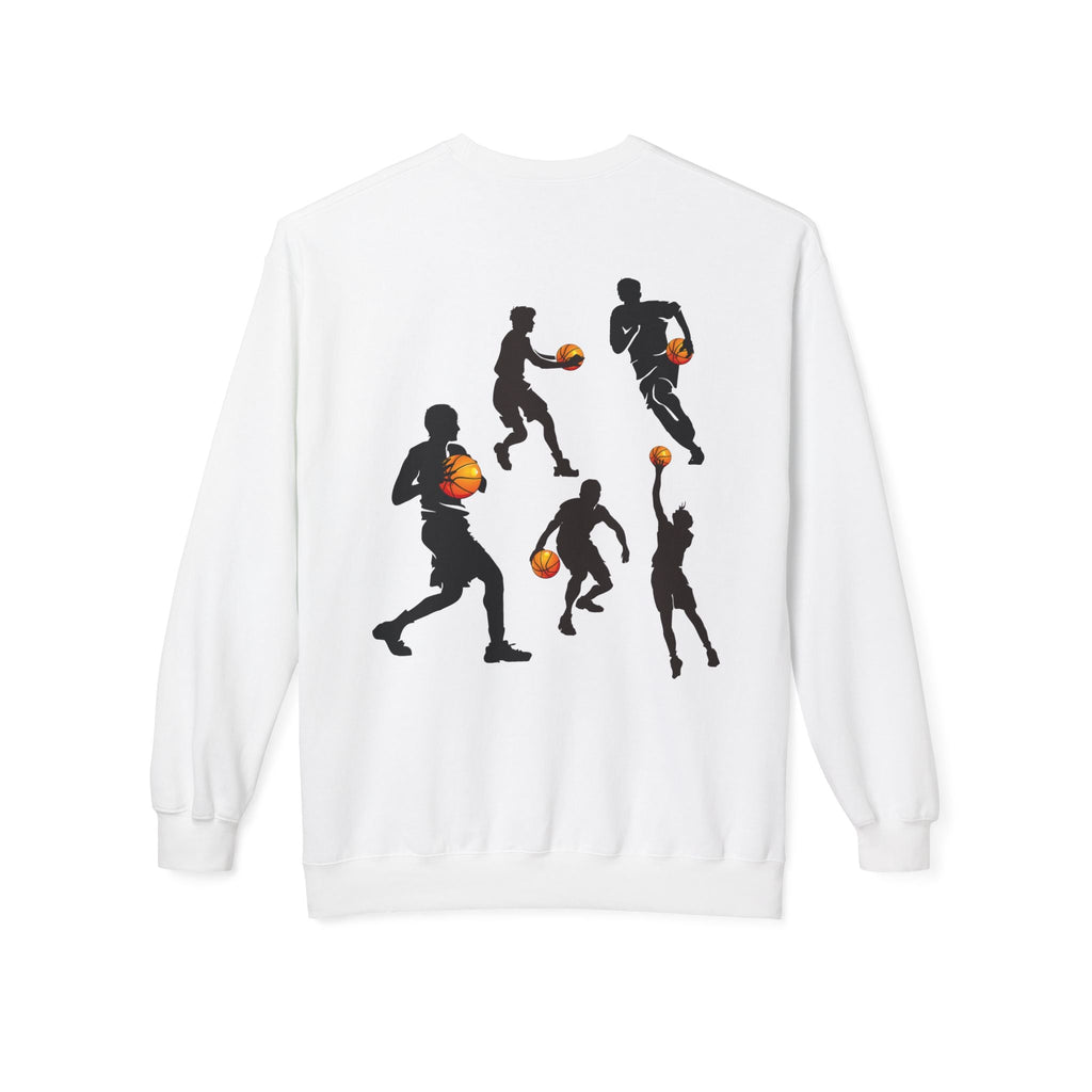 NBA Logo Sweatshirt Basketball Logo Crewneck - Etna Gift