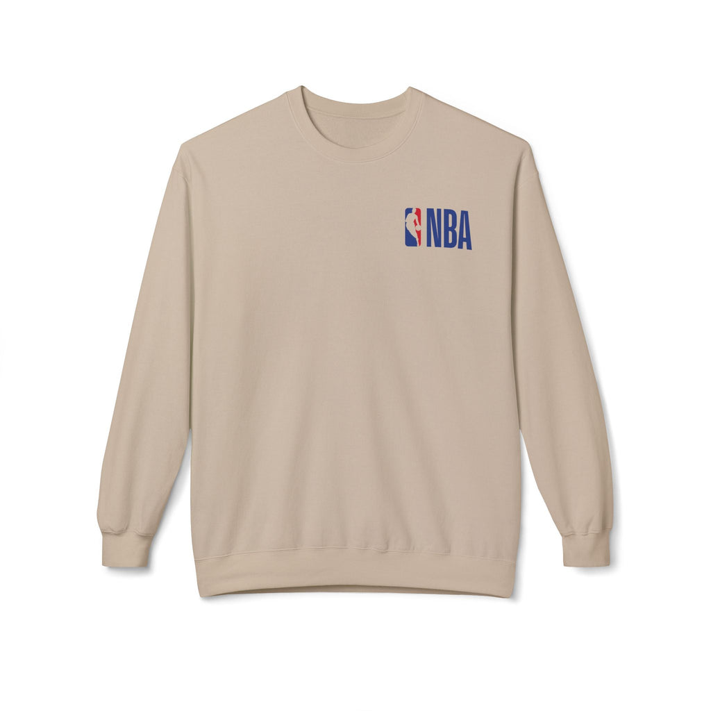 NBA Logo Sweatshirt Basketball Logo Crewneck - Etna Gift