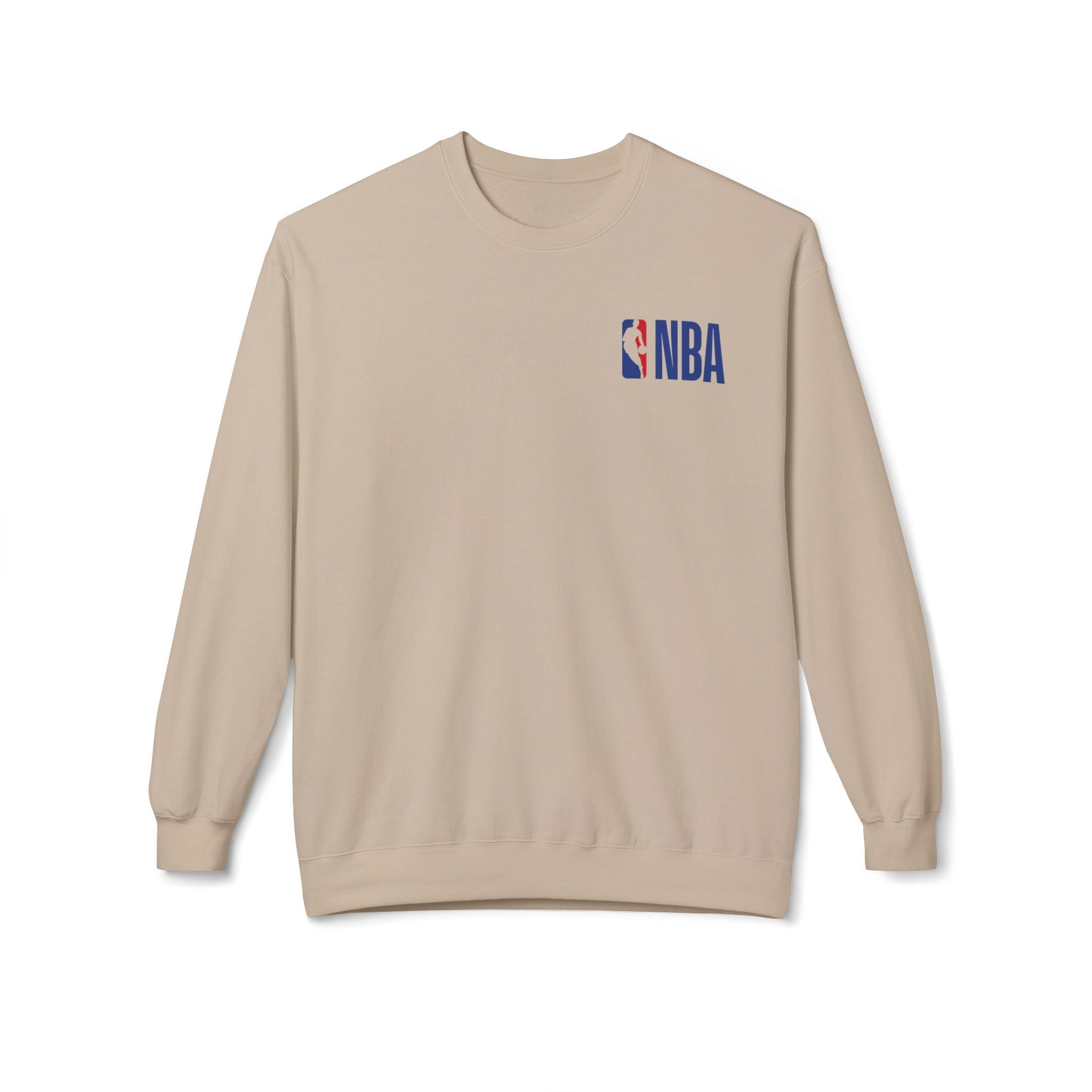 NBA Logo Sweatshirt Basketball Logo Crewneck - Etna Gift