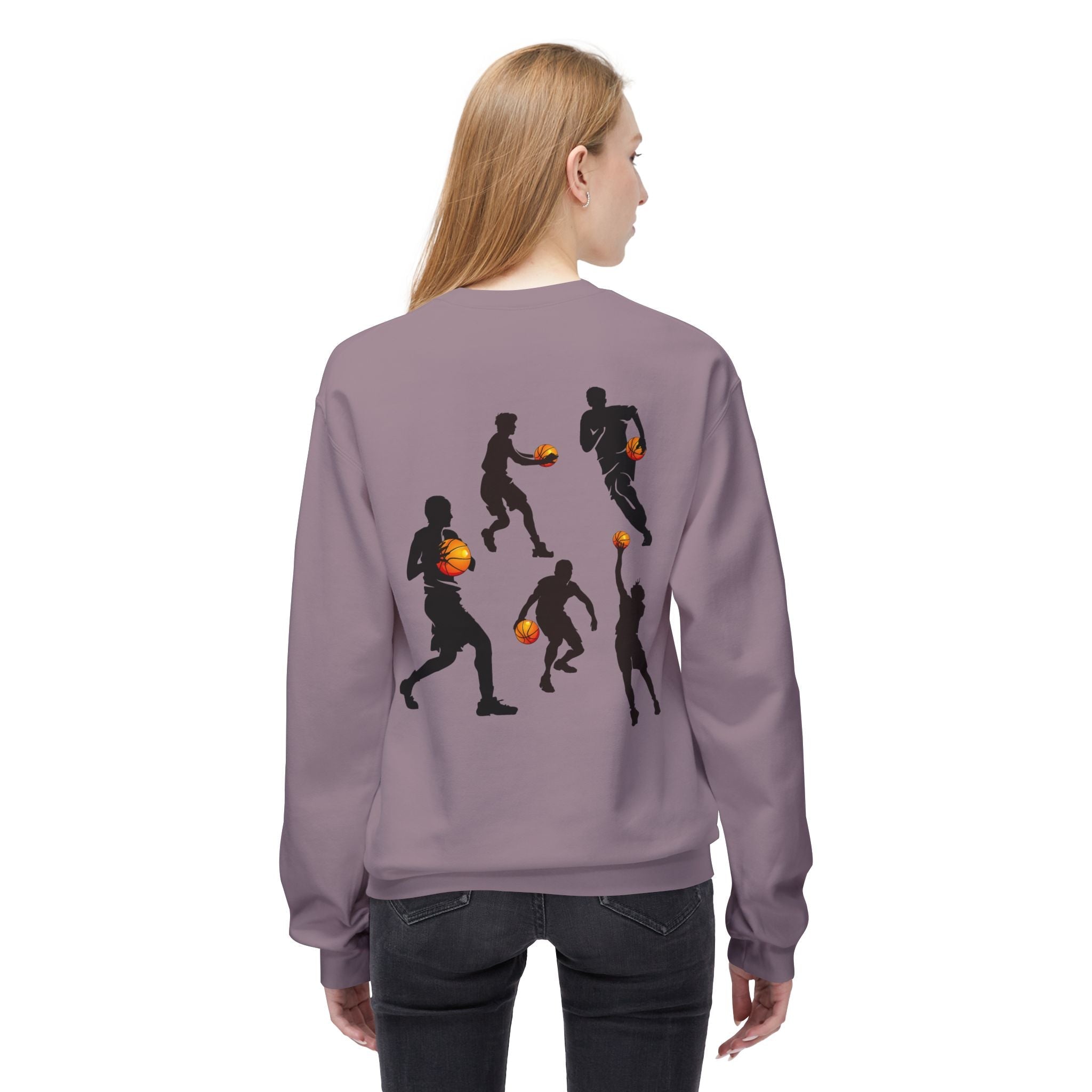 NBA Logo Sweatshirt Basketball Logo Crewneck - Etna Gift