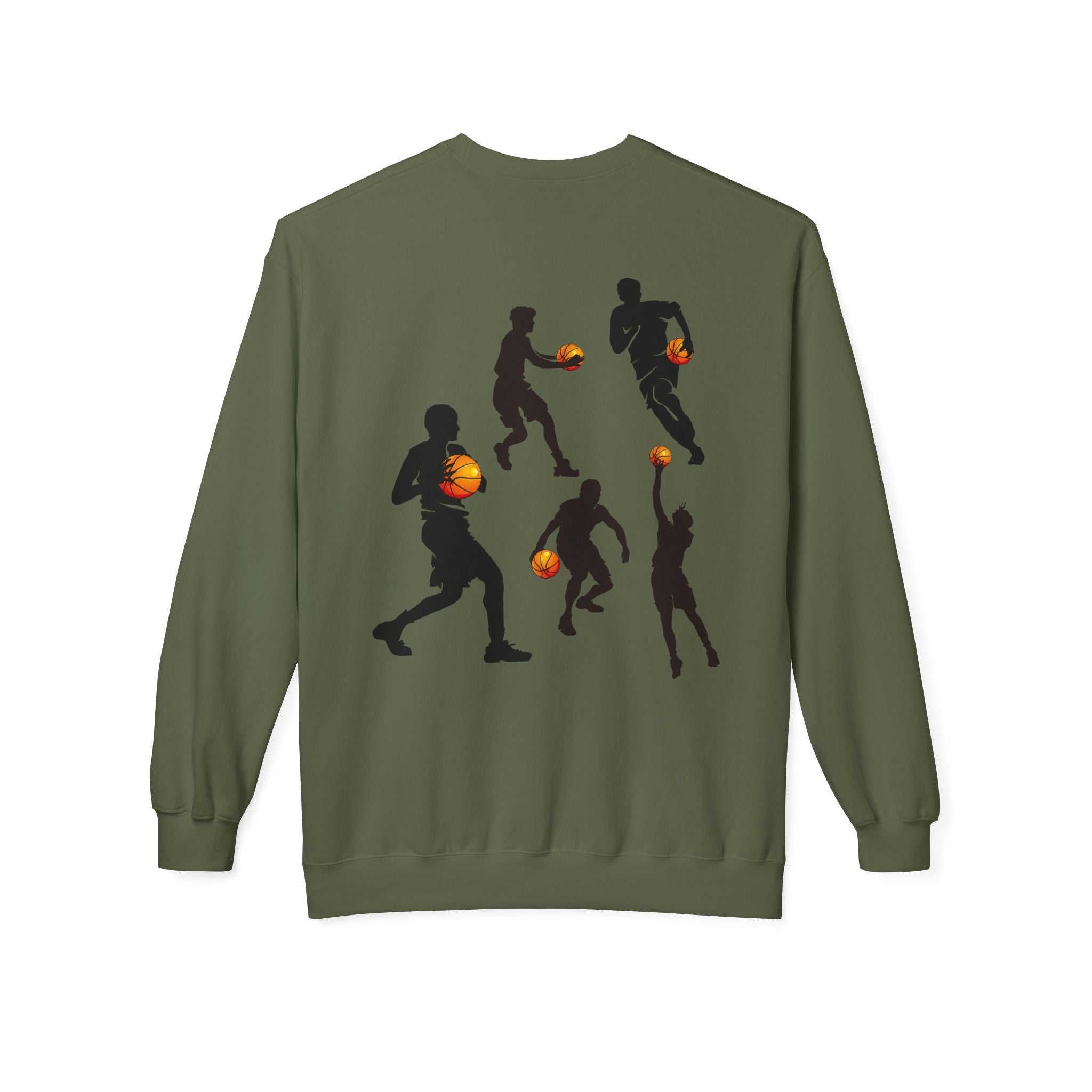 NBA Logo Sweatshirt Basketball Logo Crewneck - Etna Gift