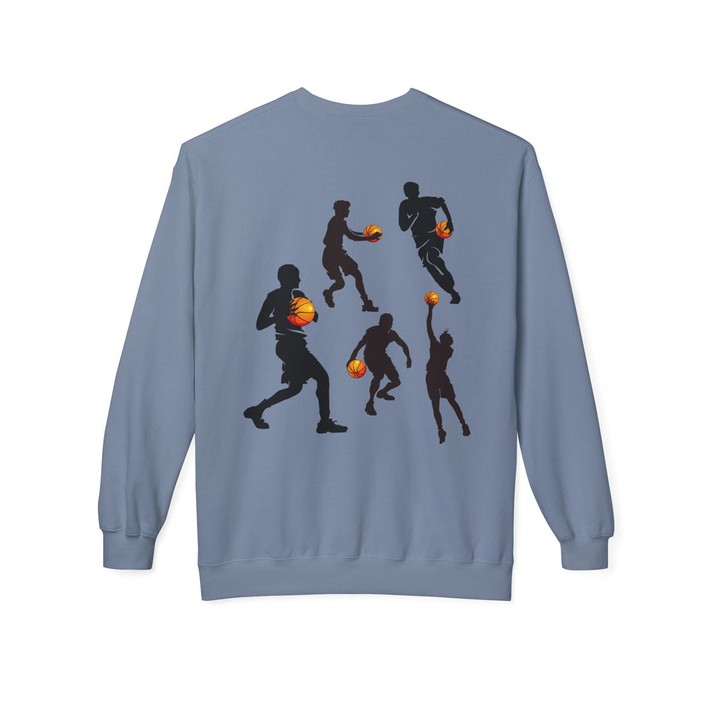 NBA Logo Sweatshirt Basketball Logo Crewneck - Etna Gift