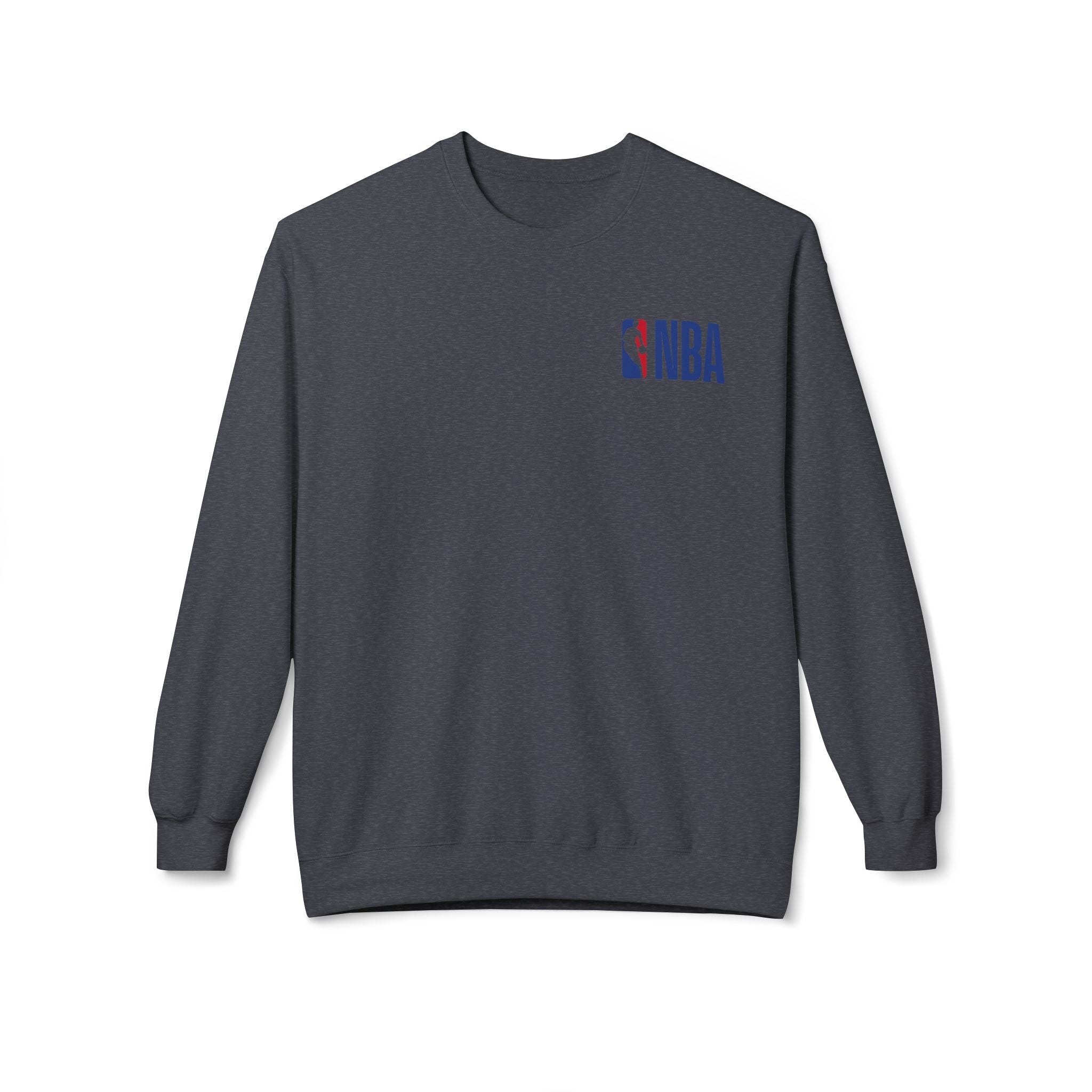 NBA Logo Sweatshirt Basketball Logo Crewneck - Etna Gift