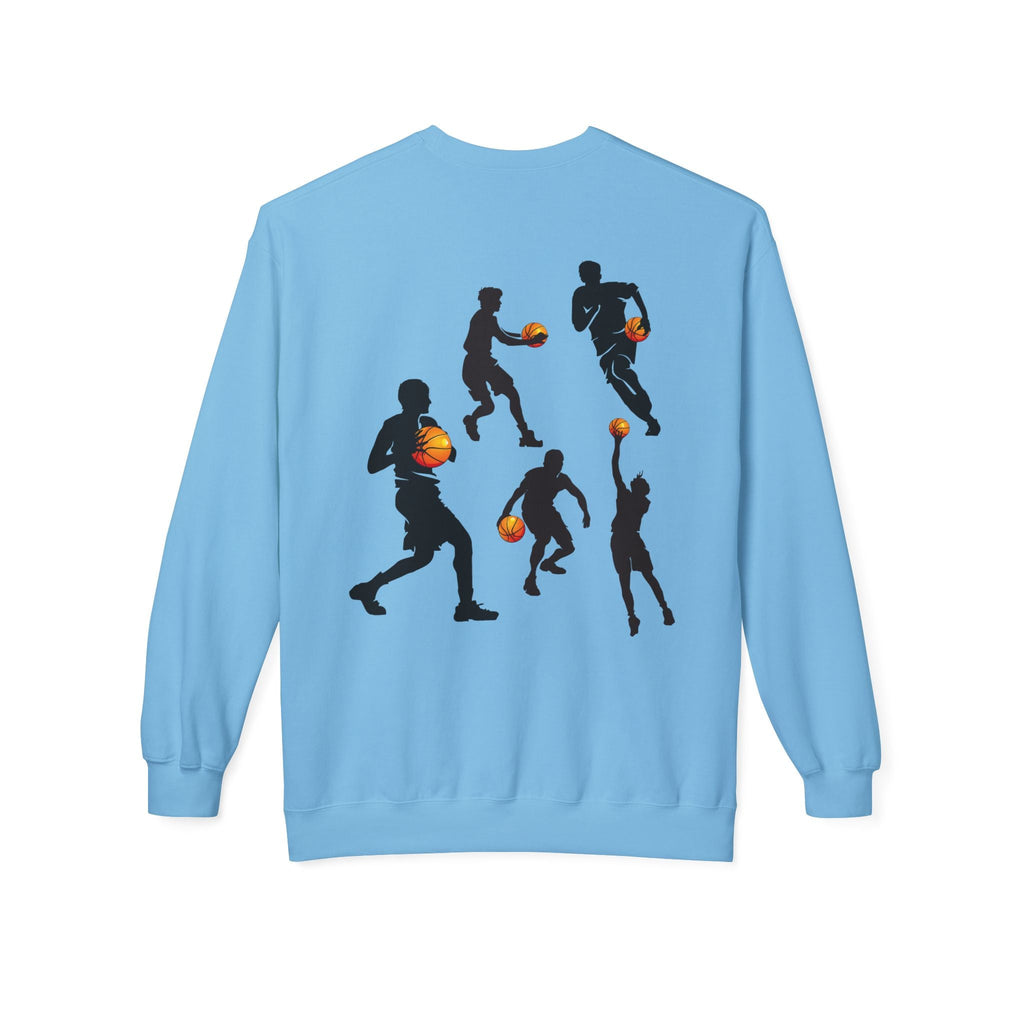 NBA Logo Sweatshirt Basketball Logo Crewneck - Etna Gift