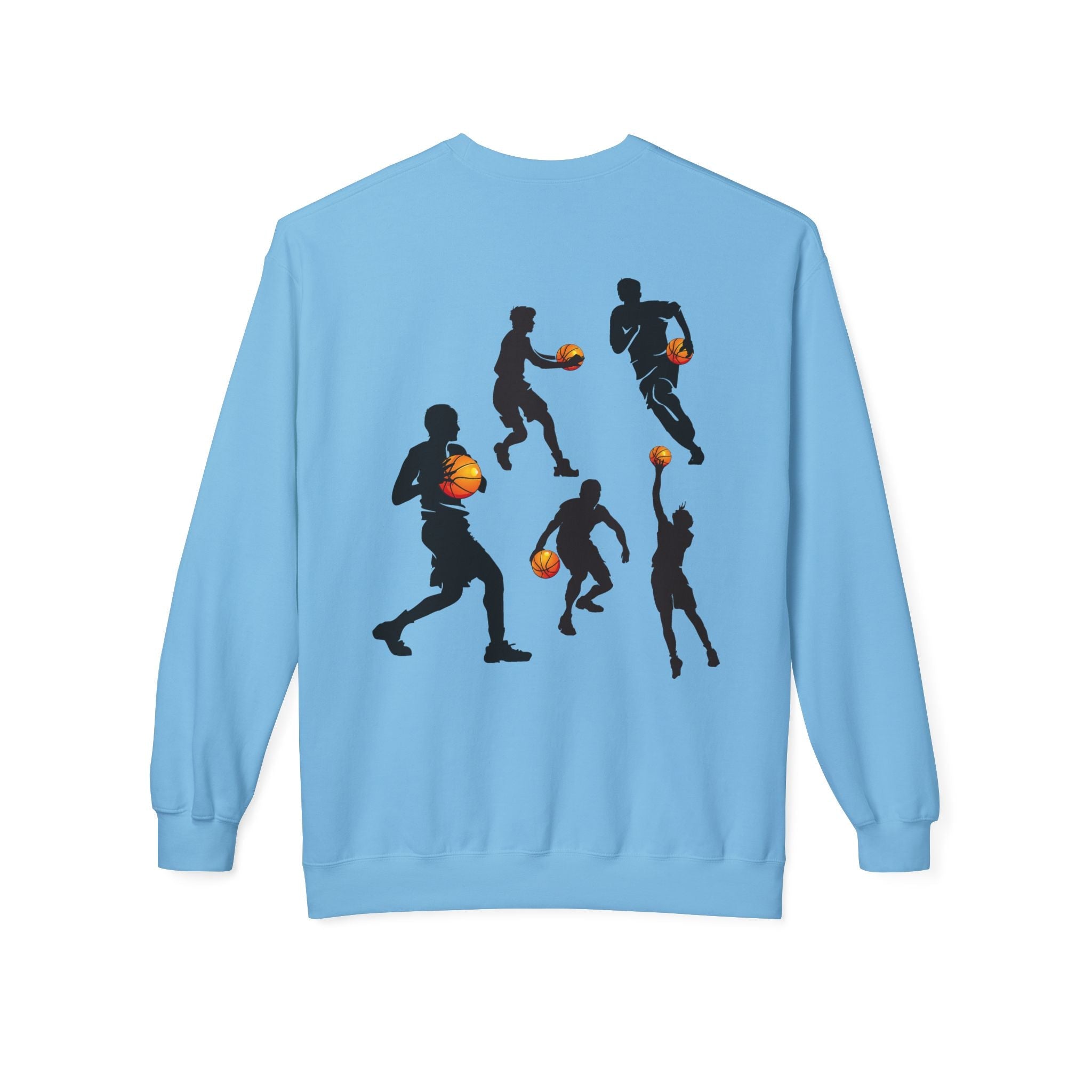 NBA Logo Sweatshirt Basketball Logo Crewneck - Etna Gift