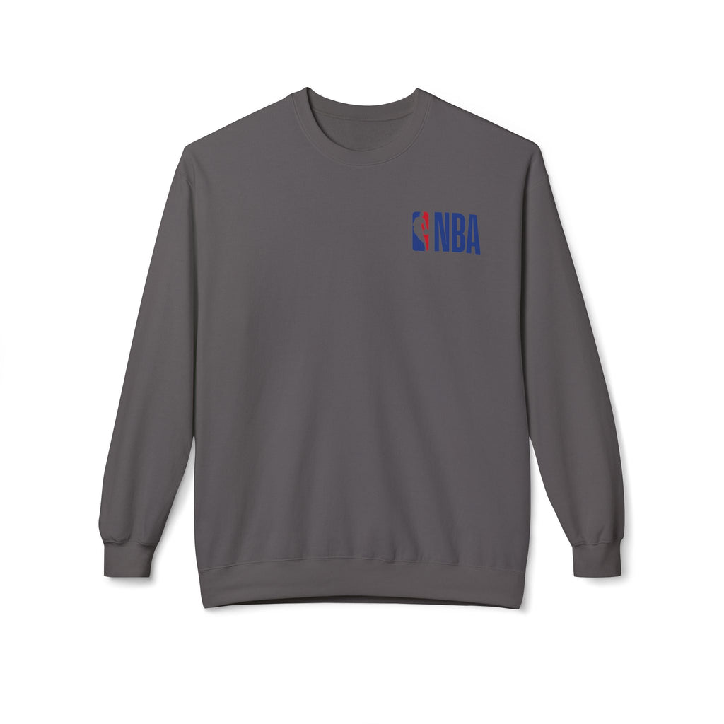 NBA Logo Sweatshirt Basketball Logo Crewneck - Etna Gift