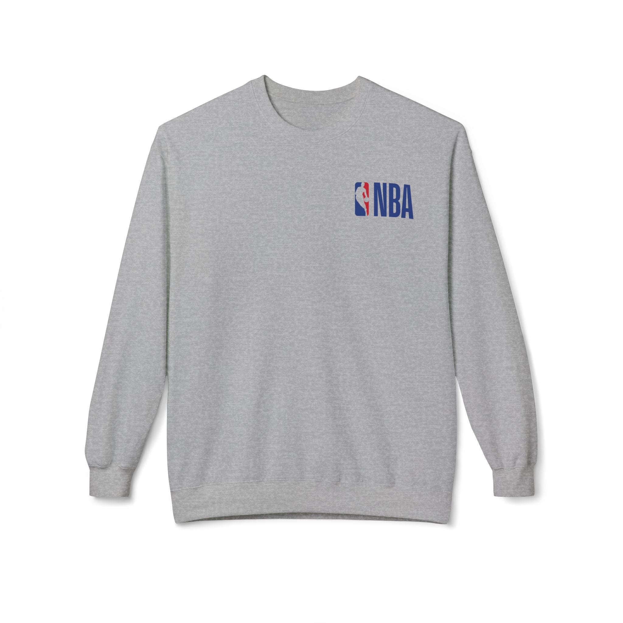 NBA Logo Sweatshirt Basketball Logo Crewneck - Etna Gift