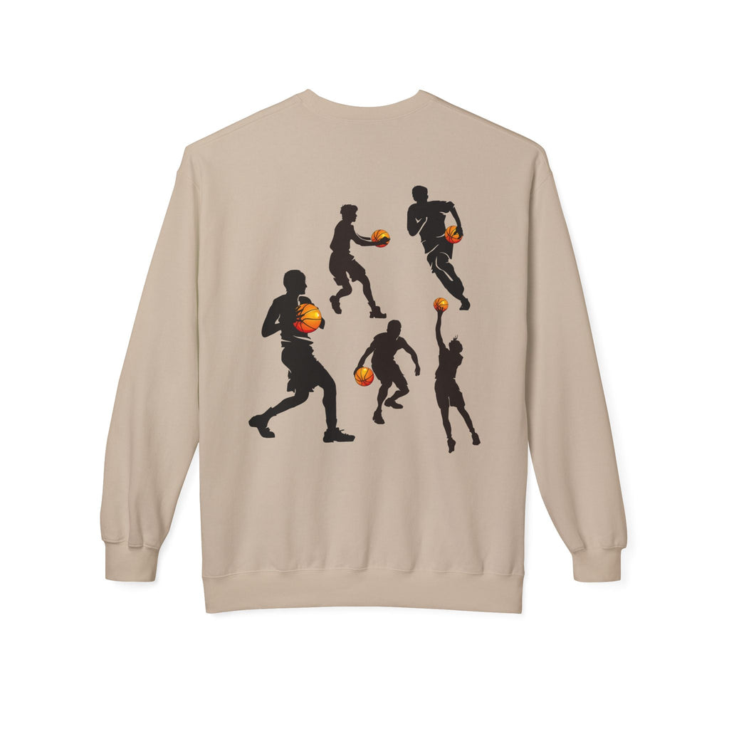 NBA Logo Sweatshirt Basketball Logo Crewneck - Etna Gift