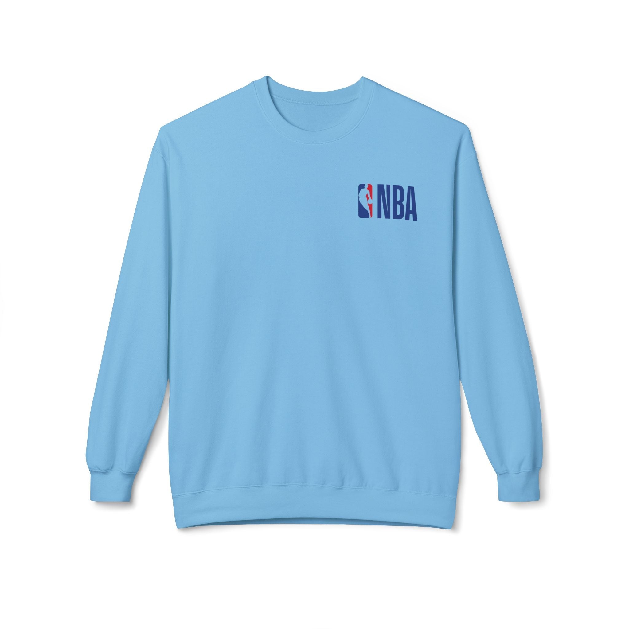 NBA Logo Sweatshirt Basketball Logo Crewneck - Etna Gift