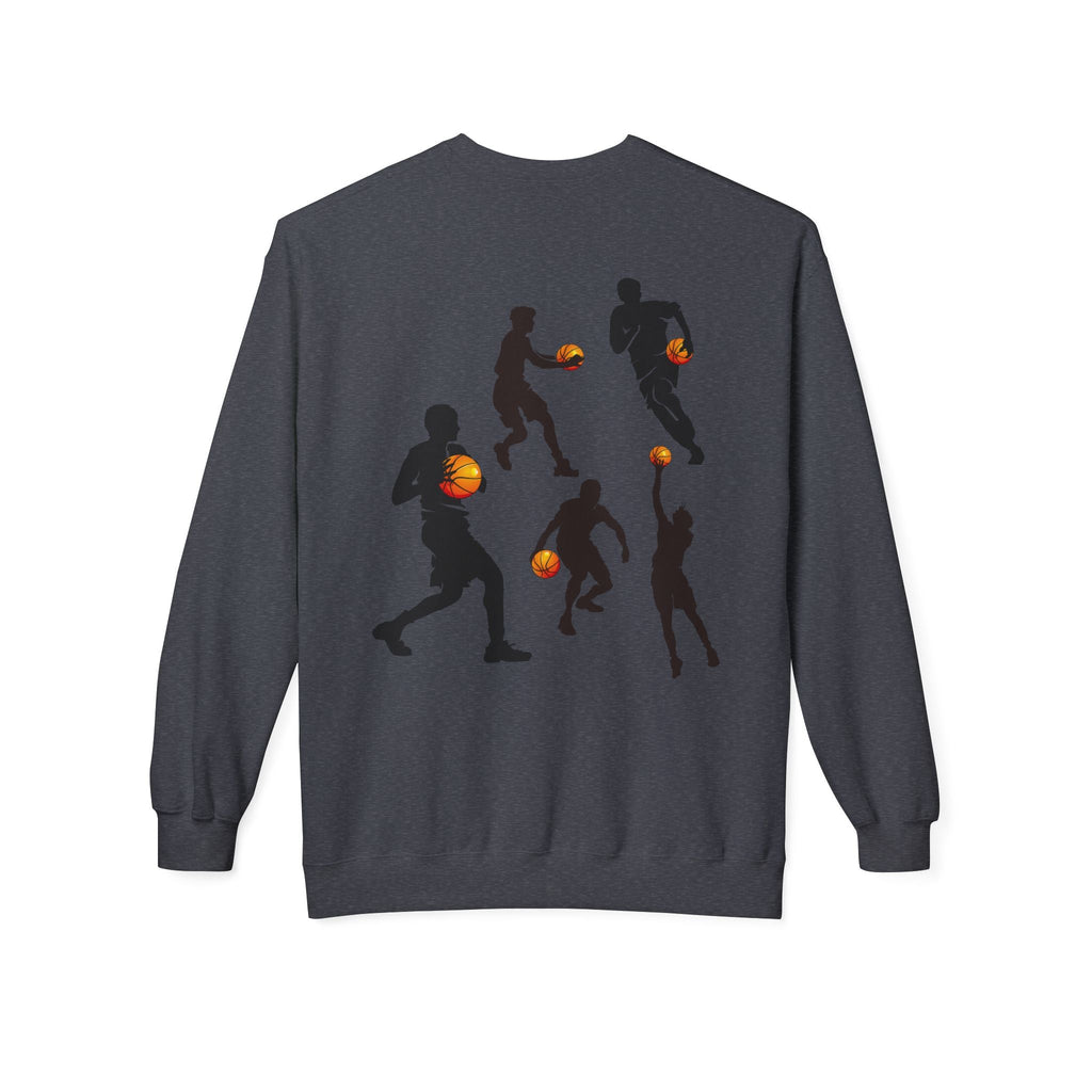 NBA Logo Sweatshirt Basketball Logo Crewneck - Etna Gift