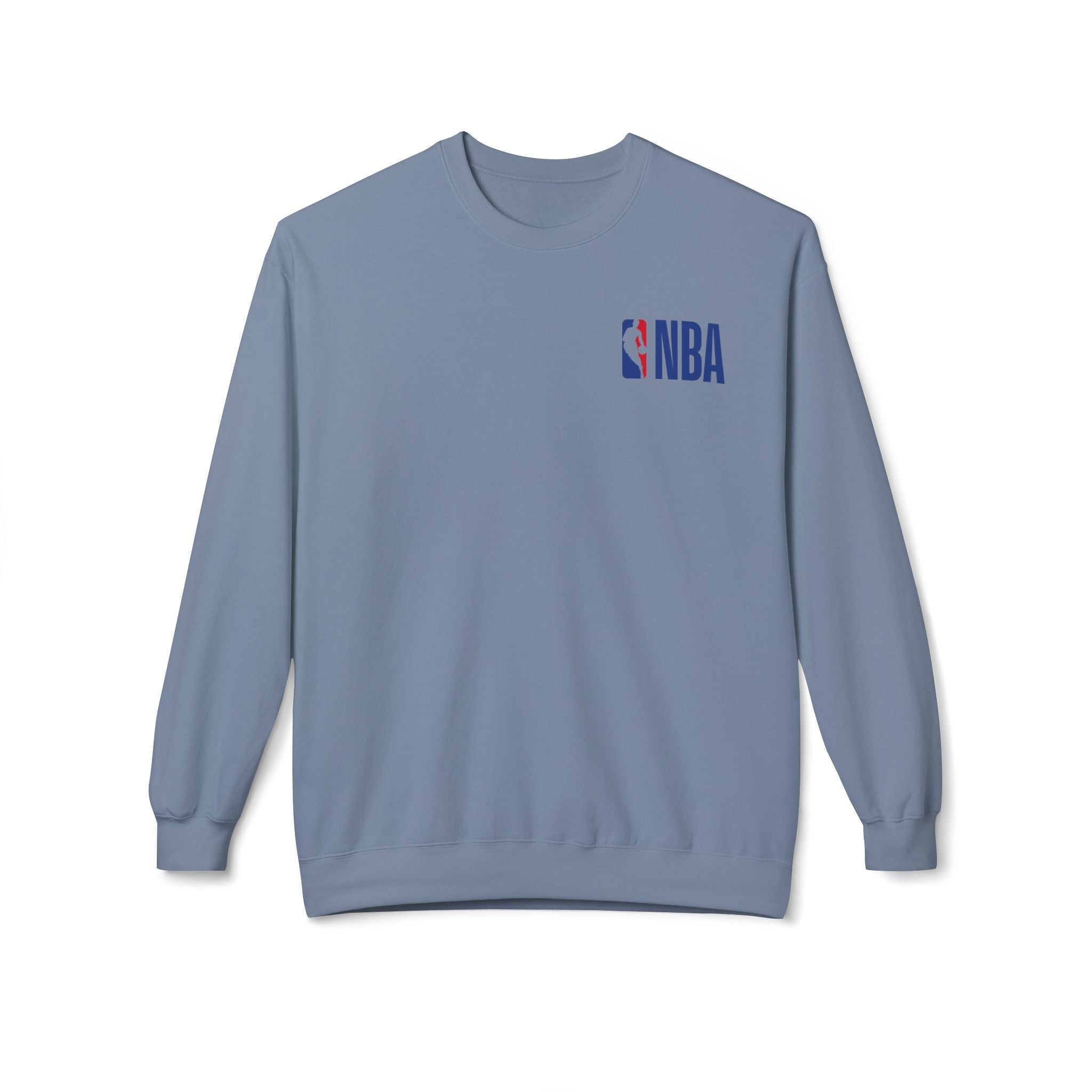NBA Logo Sweatshirt Basketball Logo Crewneck - Etna Gift