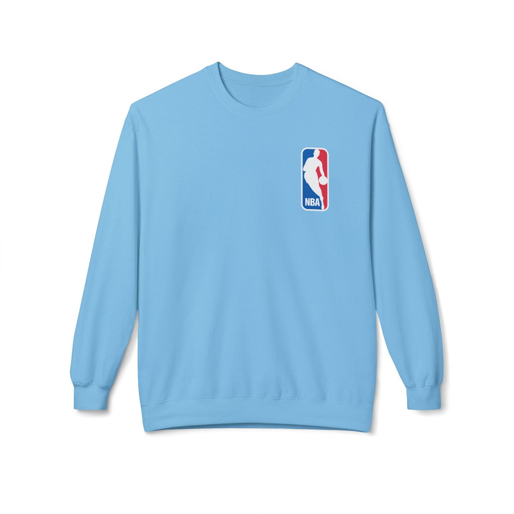 NBA Logo Sweatshirt | Basketball Logo Crewneck, Athletic Fan Apparel - Etna Gift