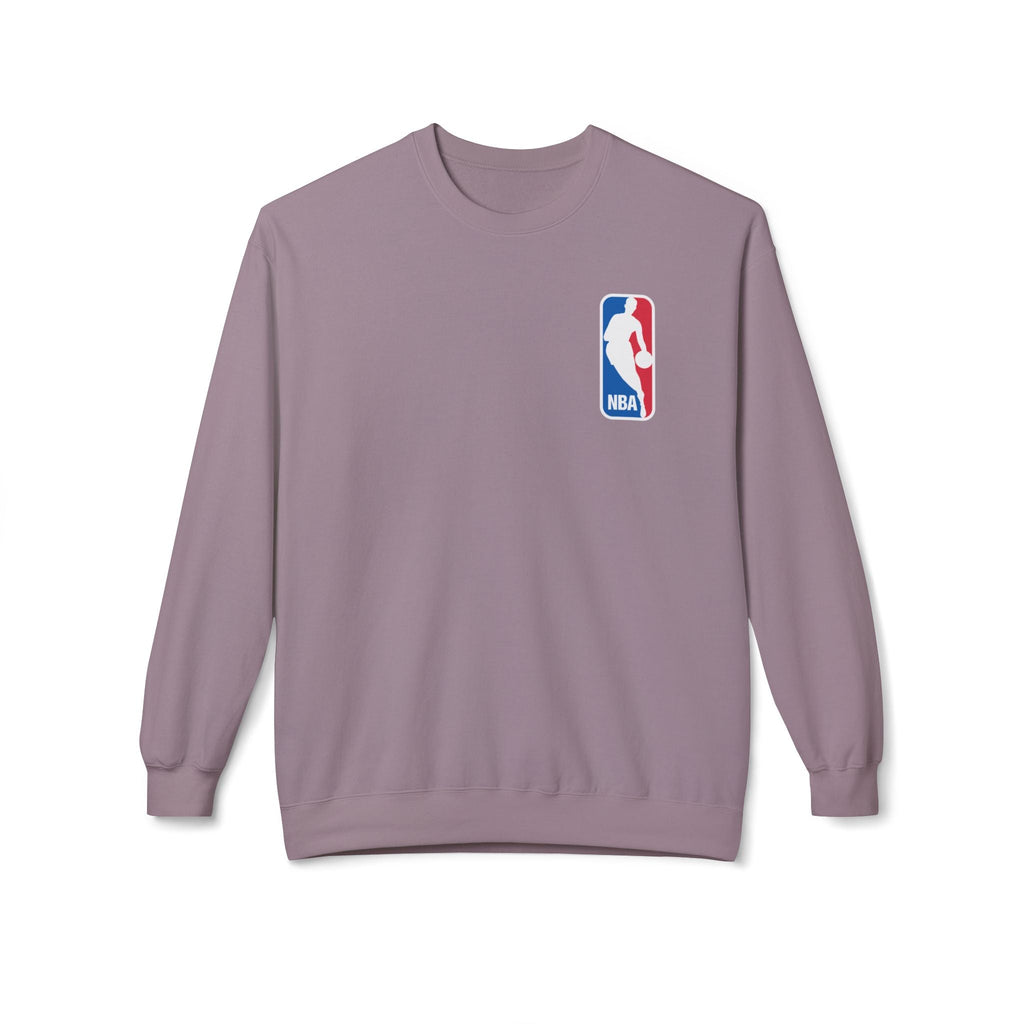 NBA Logo Sweatshirt | Basketball Logo Crewneck, Athletic Fan Apparel - Etna Gift