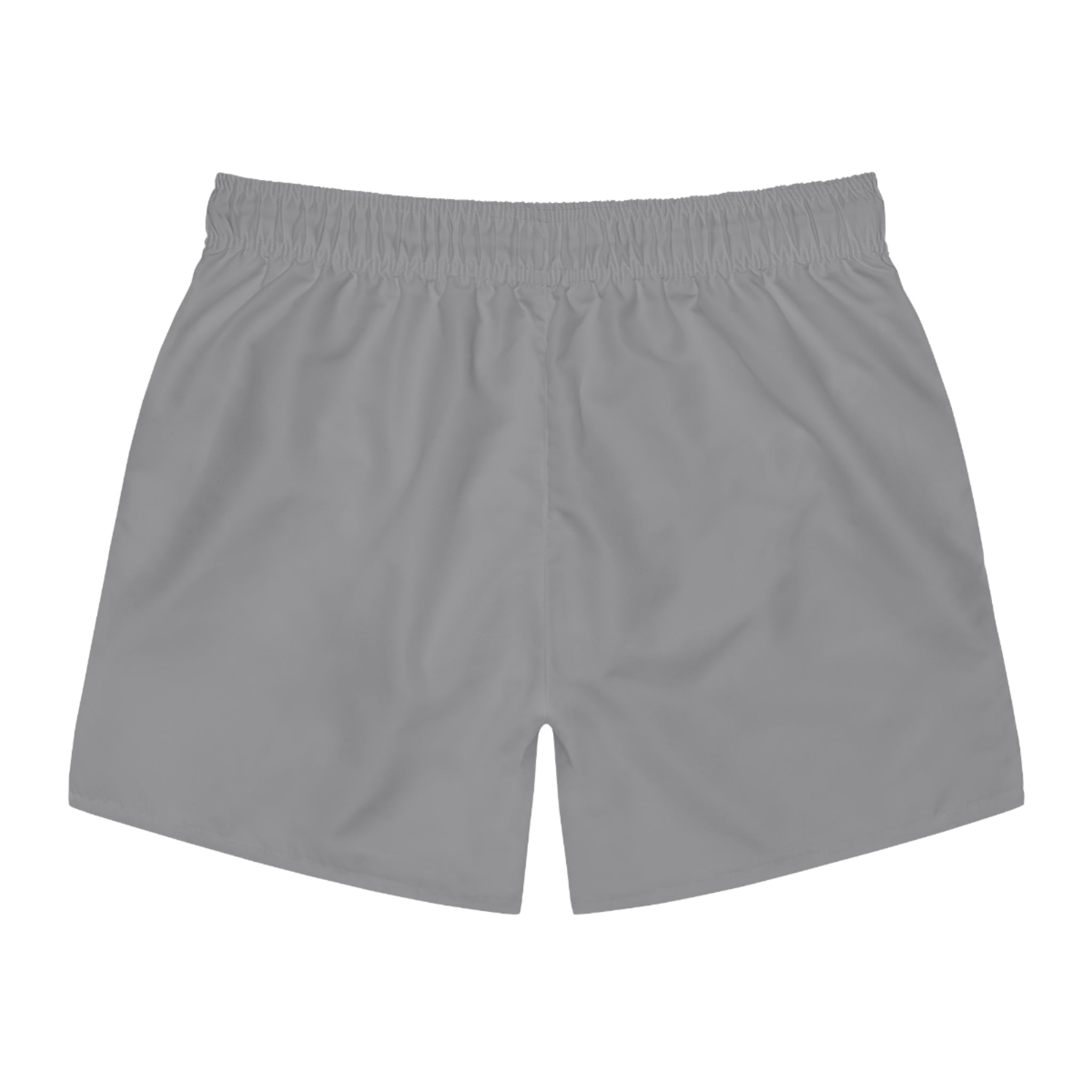 NBA Logo Swim Trunks Men’s Grey Athletic Swim Shorts - Etna Gift