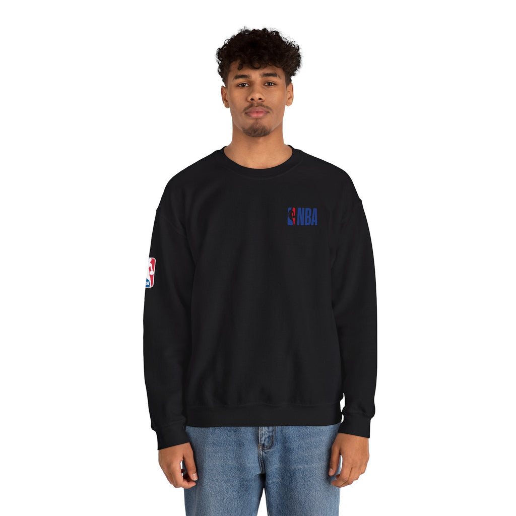 NBA Minimal Logo Crewneck Sweatshirt - Etna Gift