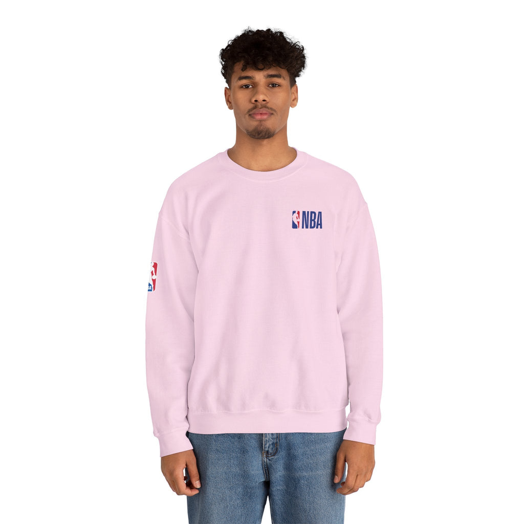 NBA Minimal Logo Crewneck Sweatshirt - Etna Gift
