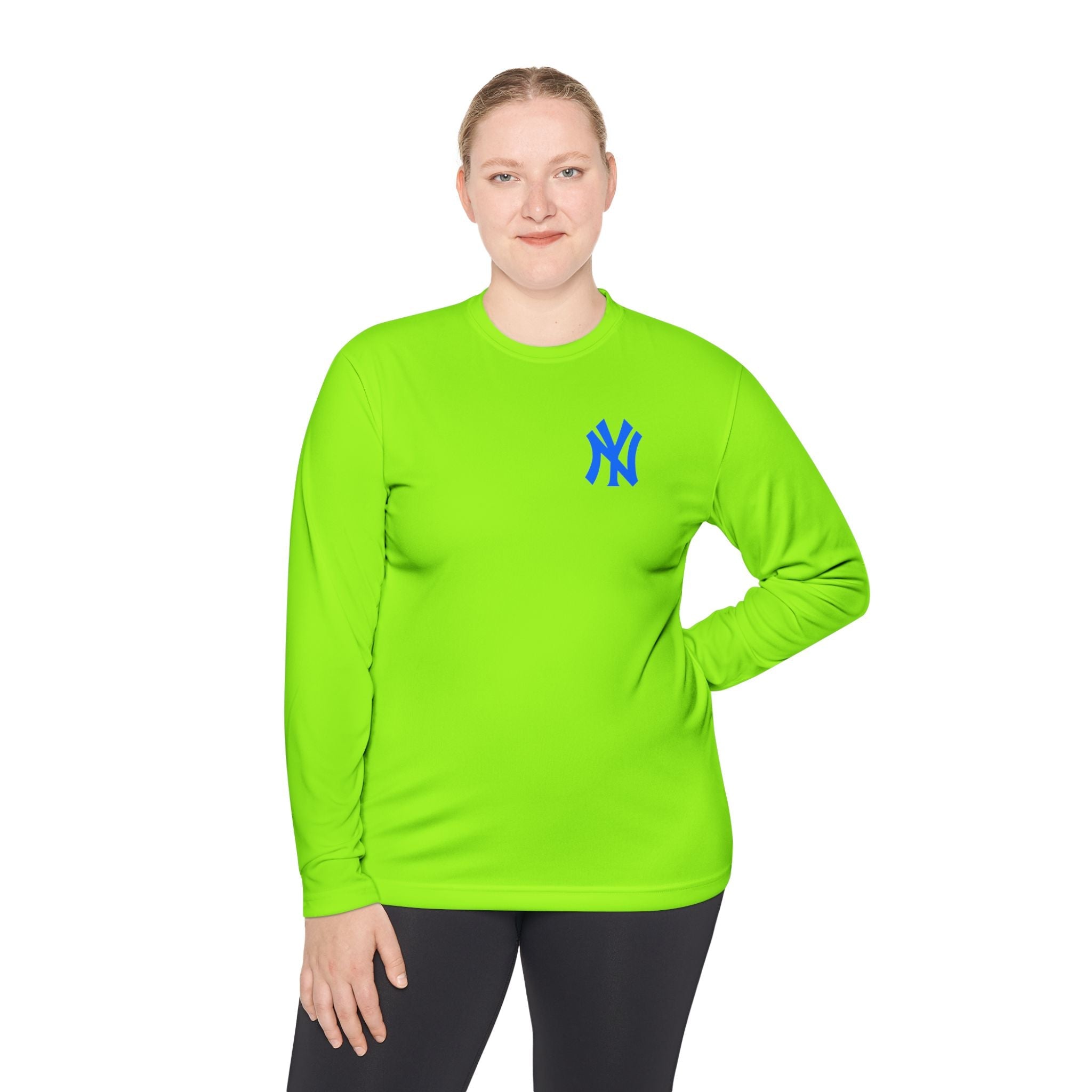 New York Skyline graphic Long Sleeve Tee | NY lettering - Etna Gift