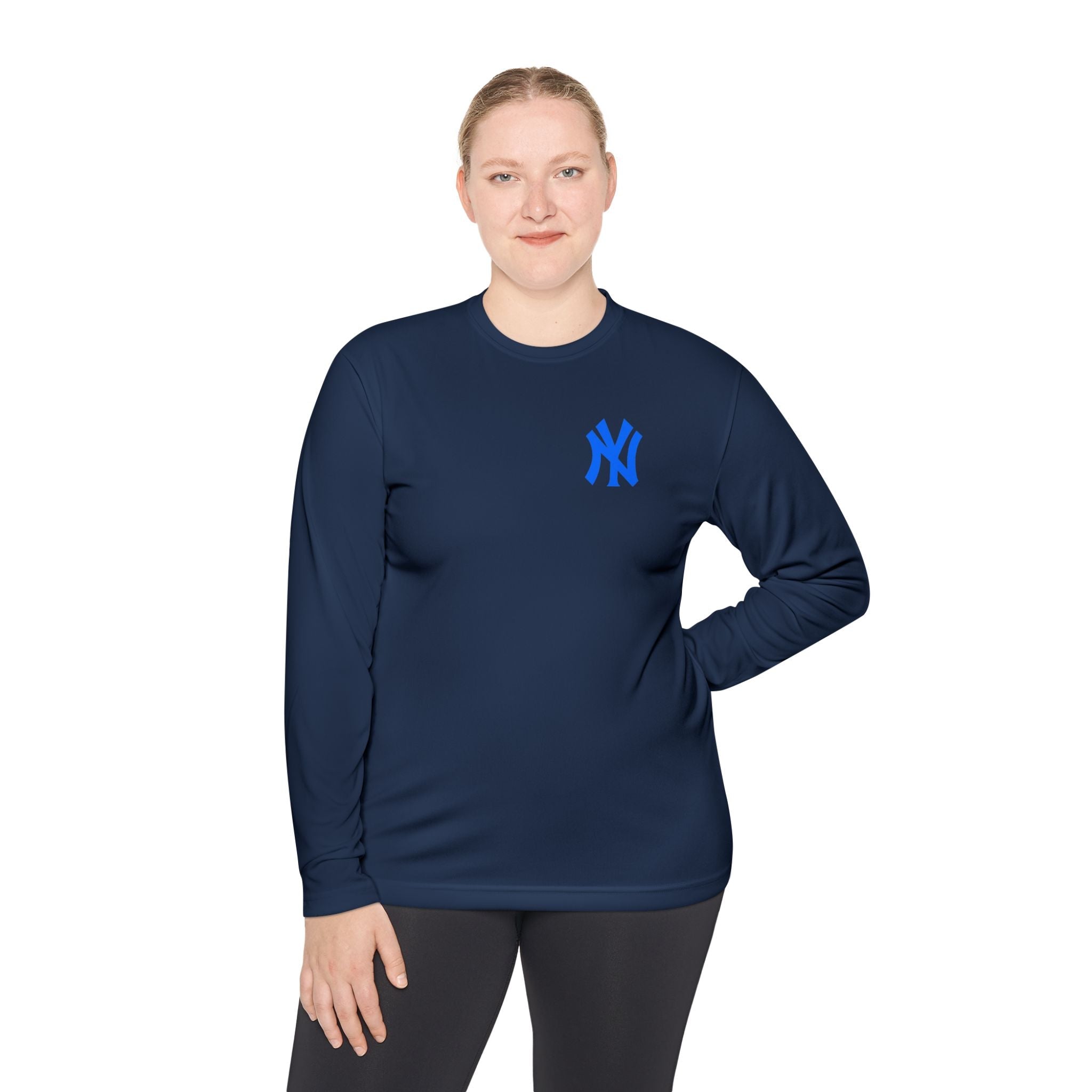 New York Skyline graphic Long Sleeve Tee | NY lettering - Etna Gift