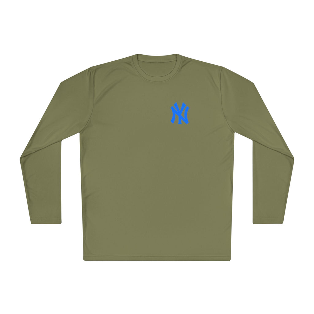 New York Skyline graphic Long Sleeve Tee NY lettering - Etna Gift