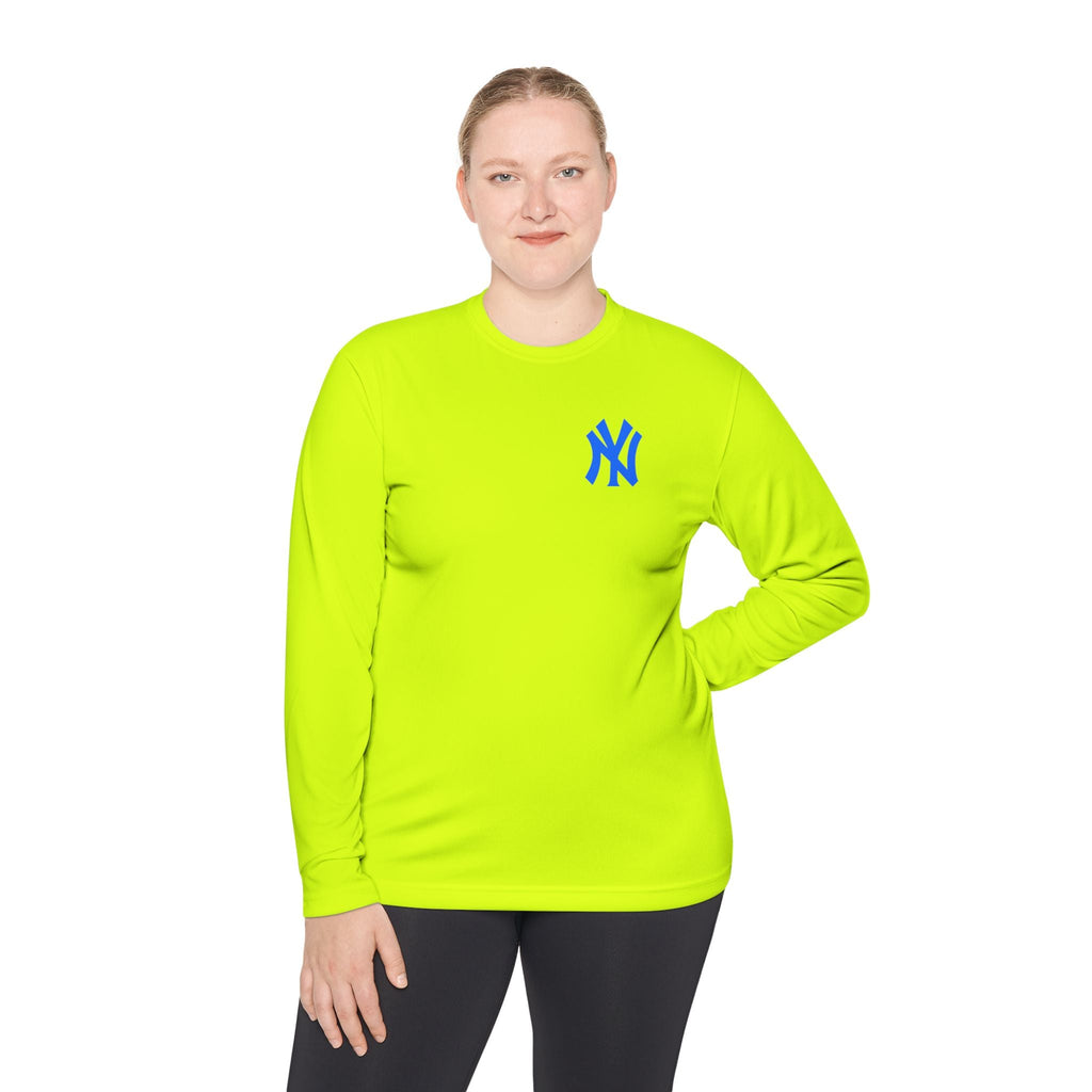 New York Skyline graphic Long Sleeve Tee NY lettering - Etna Gift