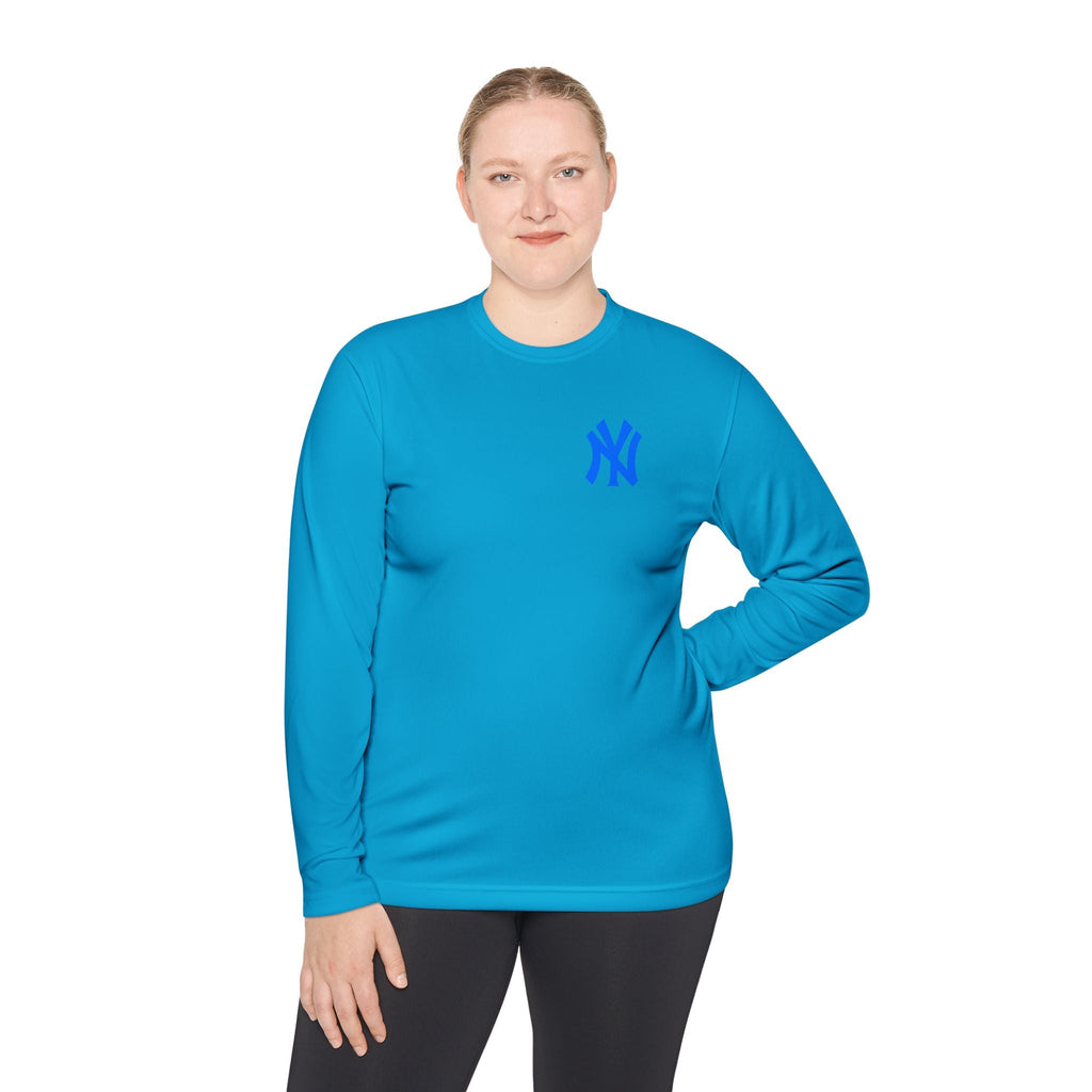 New York Skyline graphic Long Sleeve Tee | NY lettering - Etna Gift