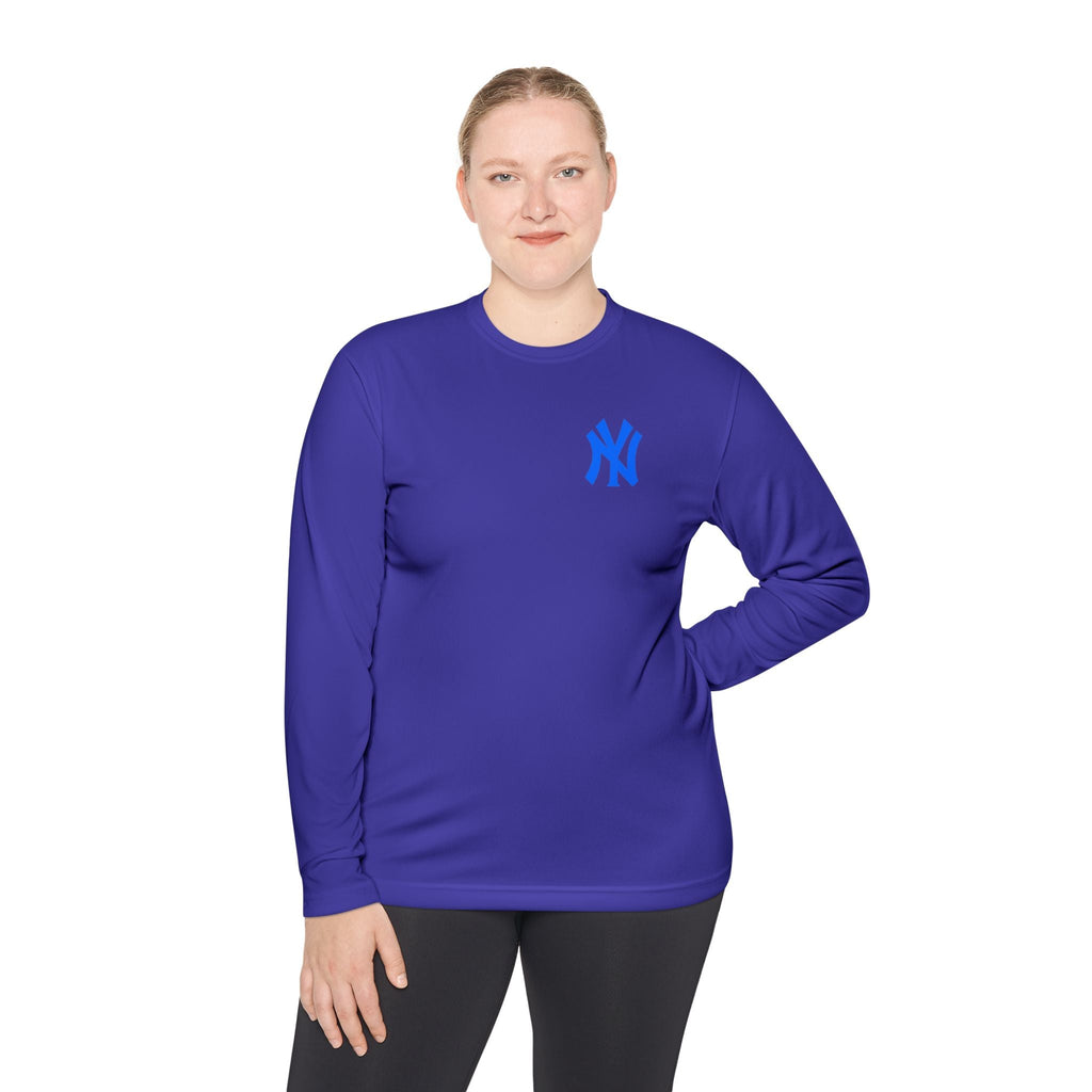New York Skyline graphic Long Sleeve Tee | NY lettering - Etna Gift