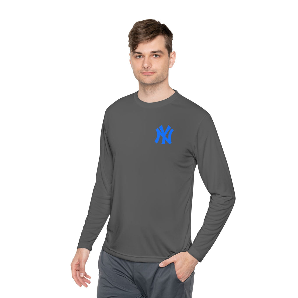 New York Skyline graphic Long Sleeve Tee NY lettering - Etna Gift