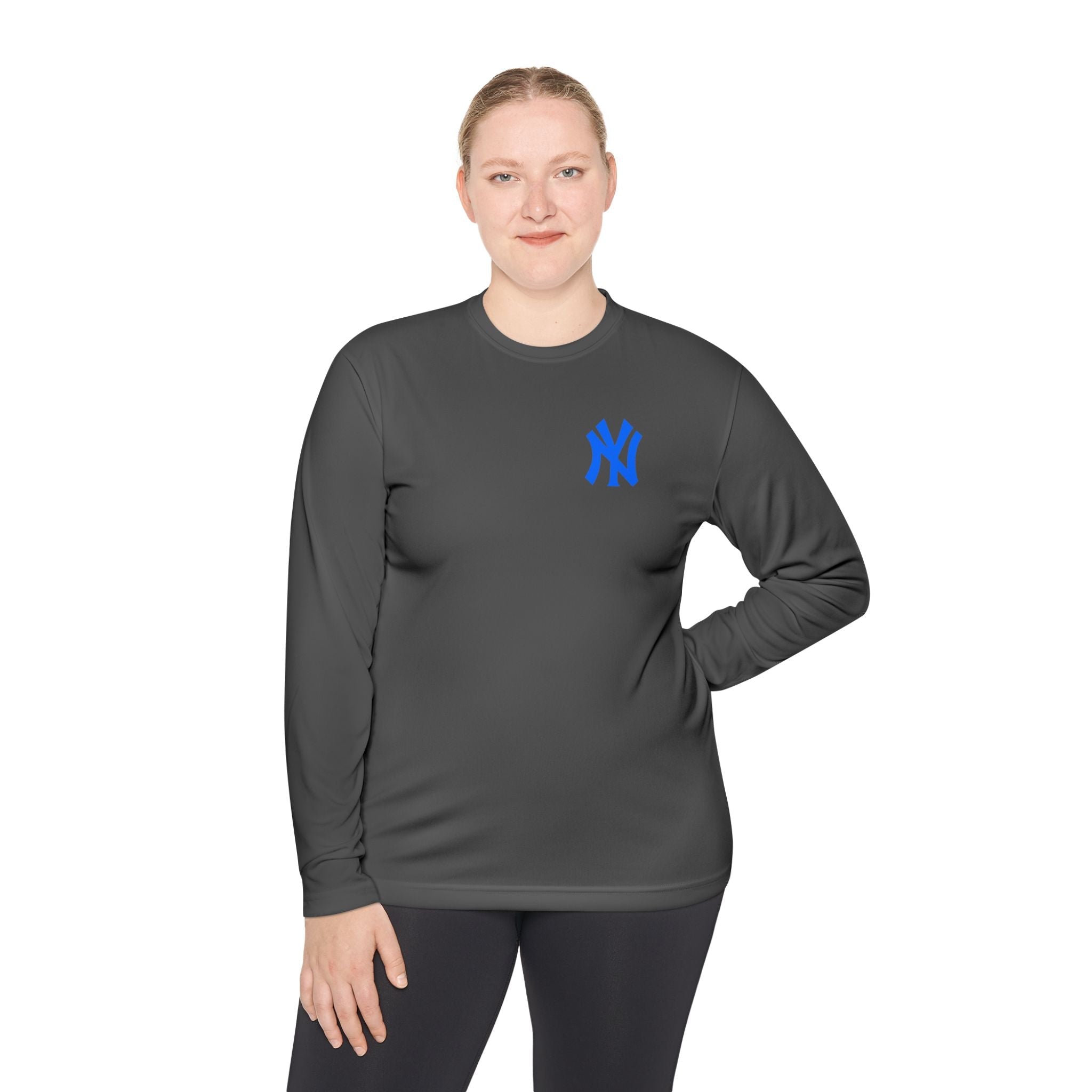 New York Skyline graphic Long Sleeve Tee | NY lettering - Etna Gift