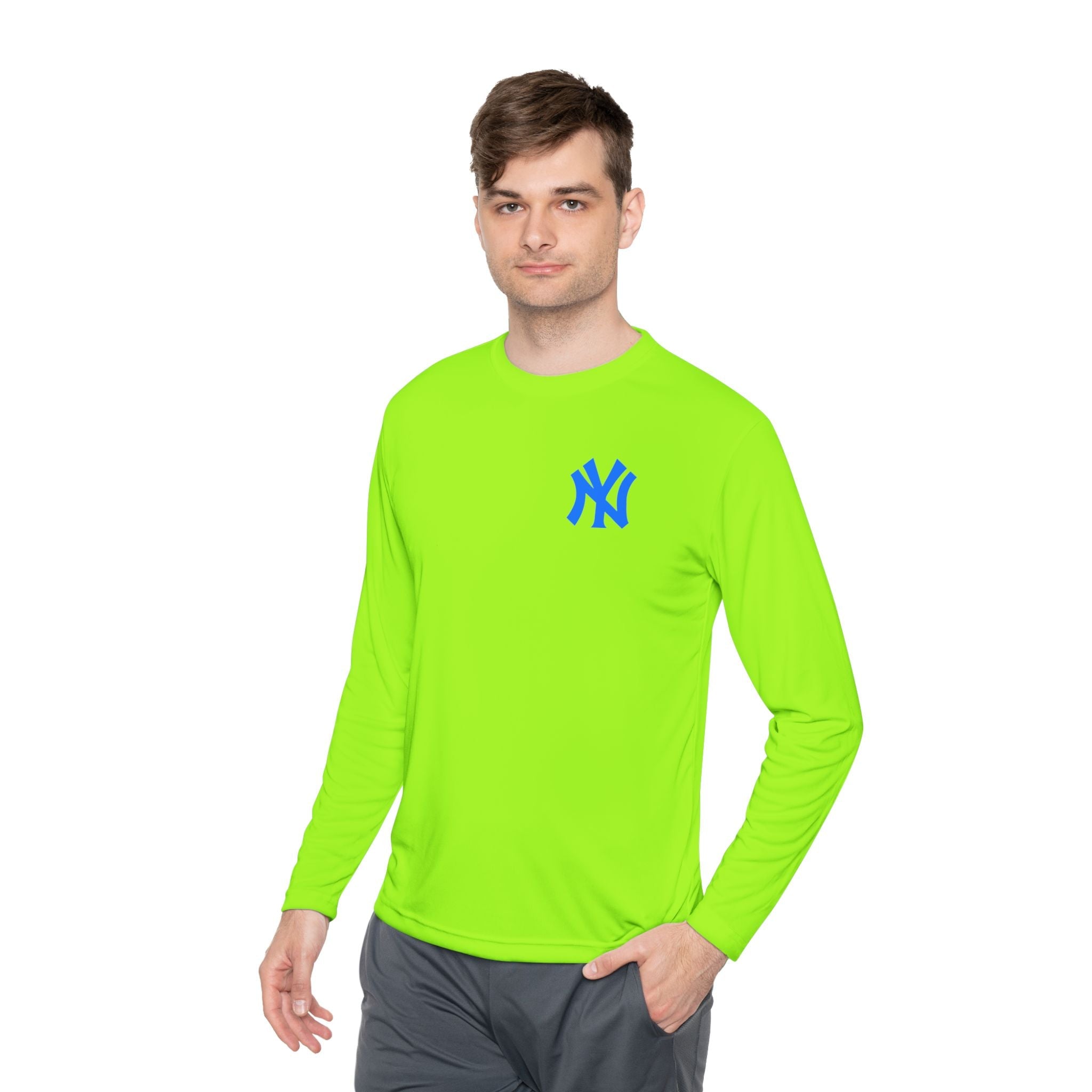 New York Skyline graphic Long Sleeve Tee | NY lettering - Etna Gift