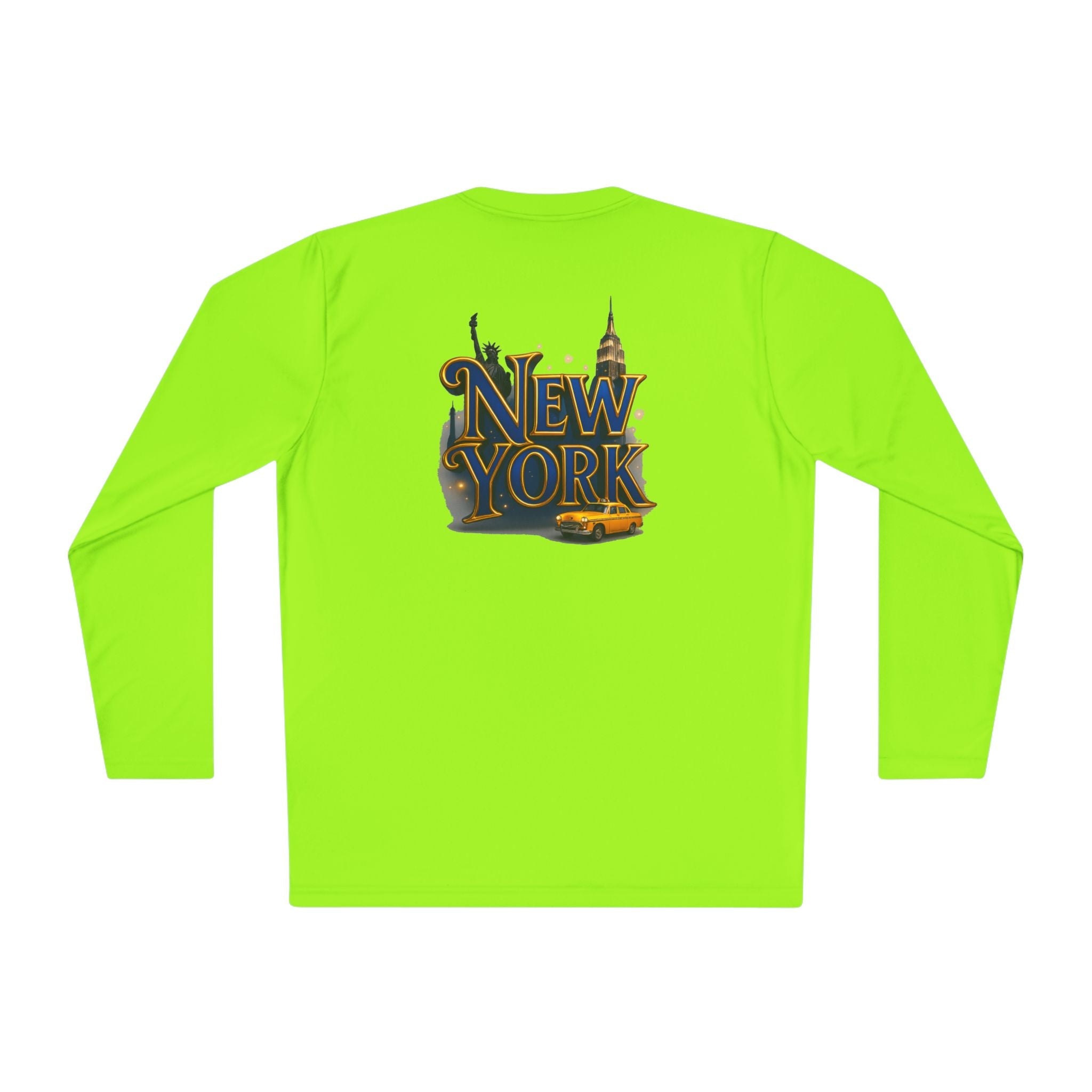 New York Skyline graphic Long Sleeve Tee | NY lettering - Etna Gift