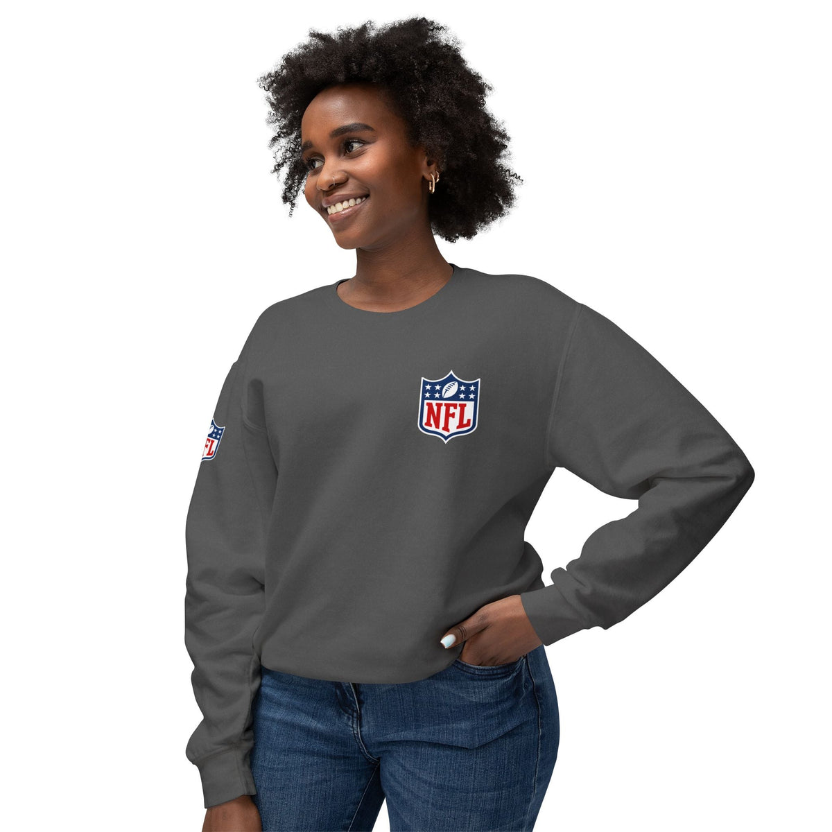 NFL Logo Crewneck Sweatshirt - Etna Gift