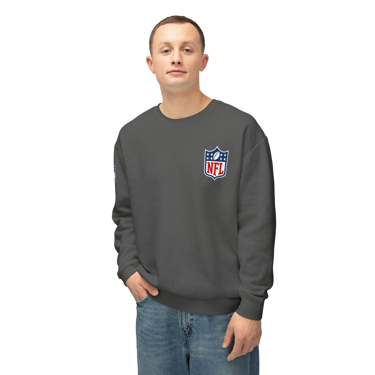 NFL Logo Crewneck Sweatshirt - Etna Gift
