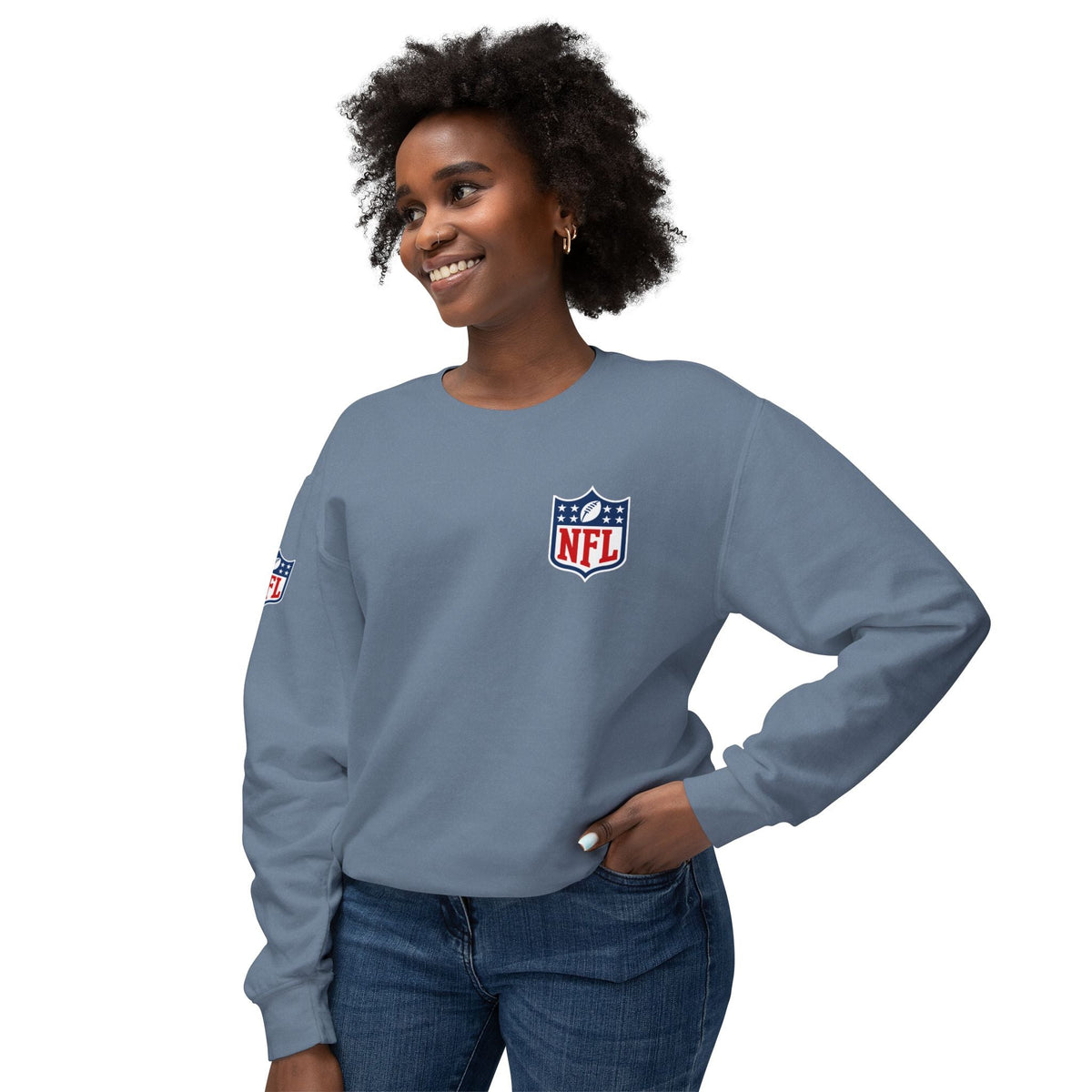 NFL Logo Crewneck Sweatshirt - Etna Gift