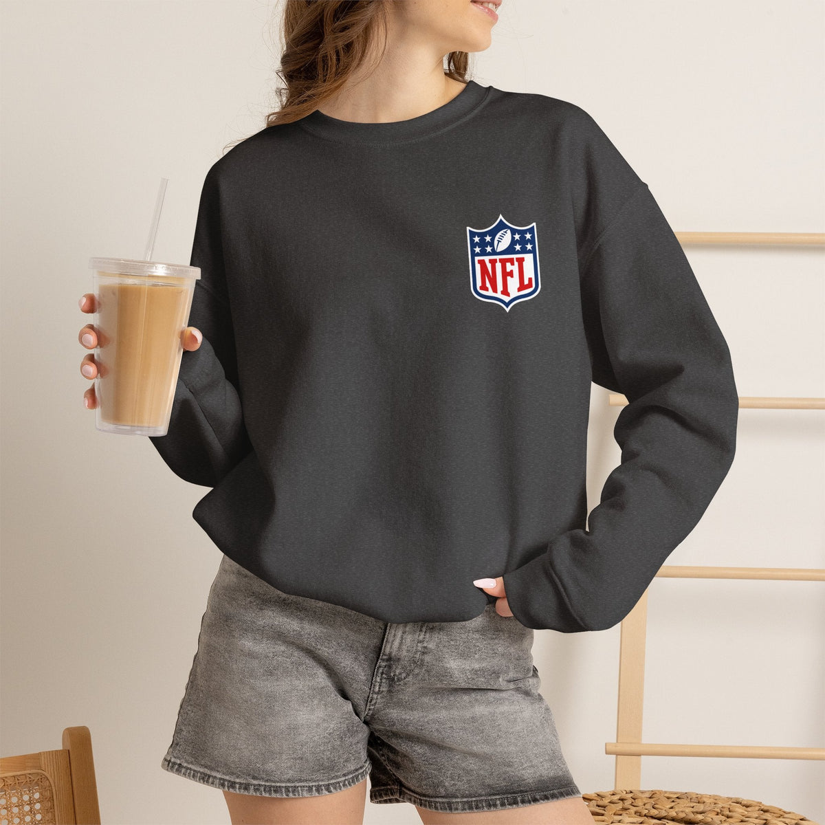 NFL Logo Crewneck Sweatshirt - Etna Gift