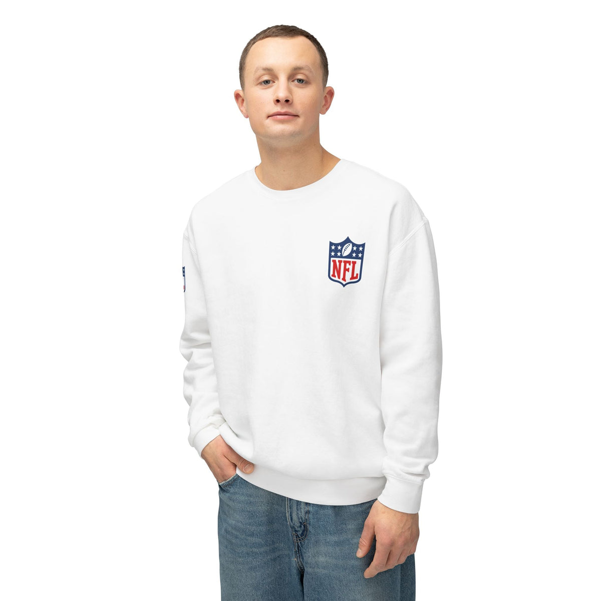 NFL Logo Crewneck Sweatshirt - Etna Gift