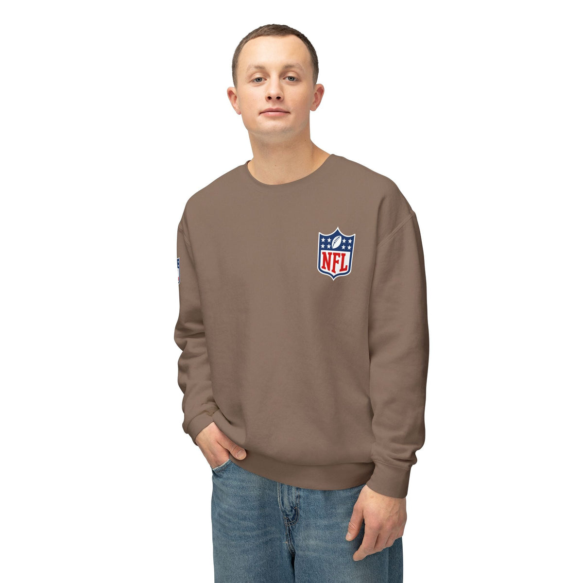 NFL Logo Crewneck Sweatshirt - Etna Gift