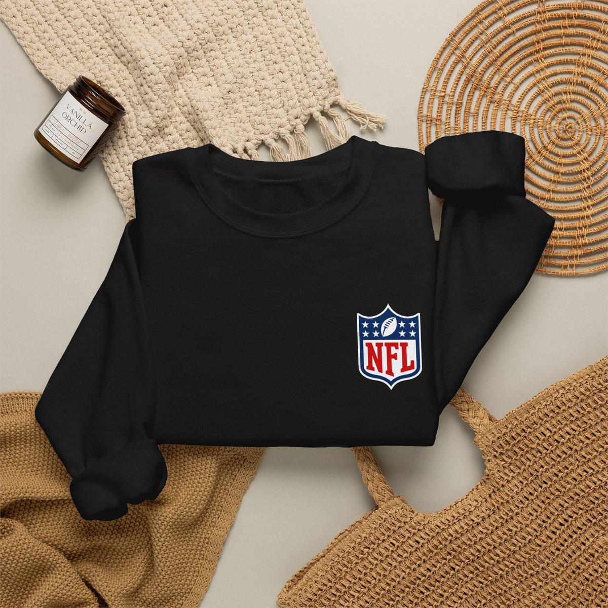 NFL Logo Crewneck Sweatshirt - Etna Gift