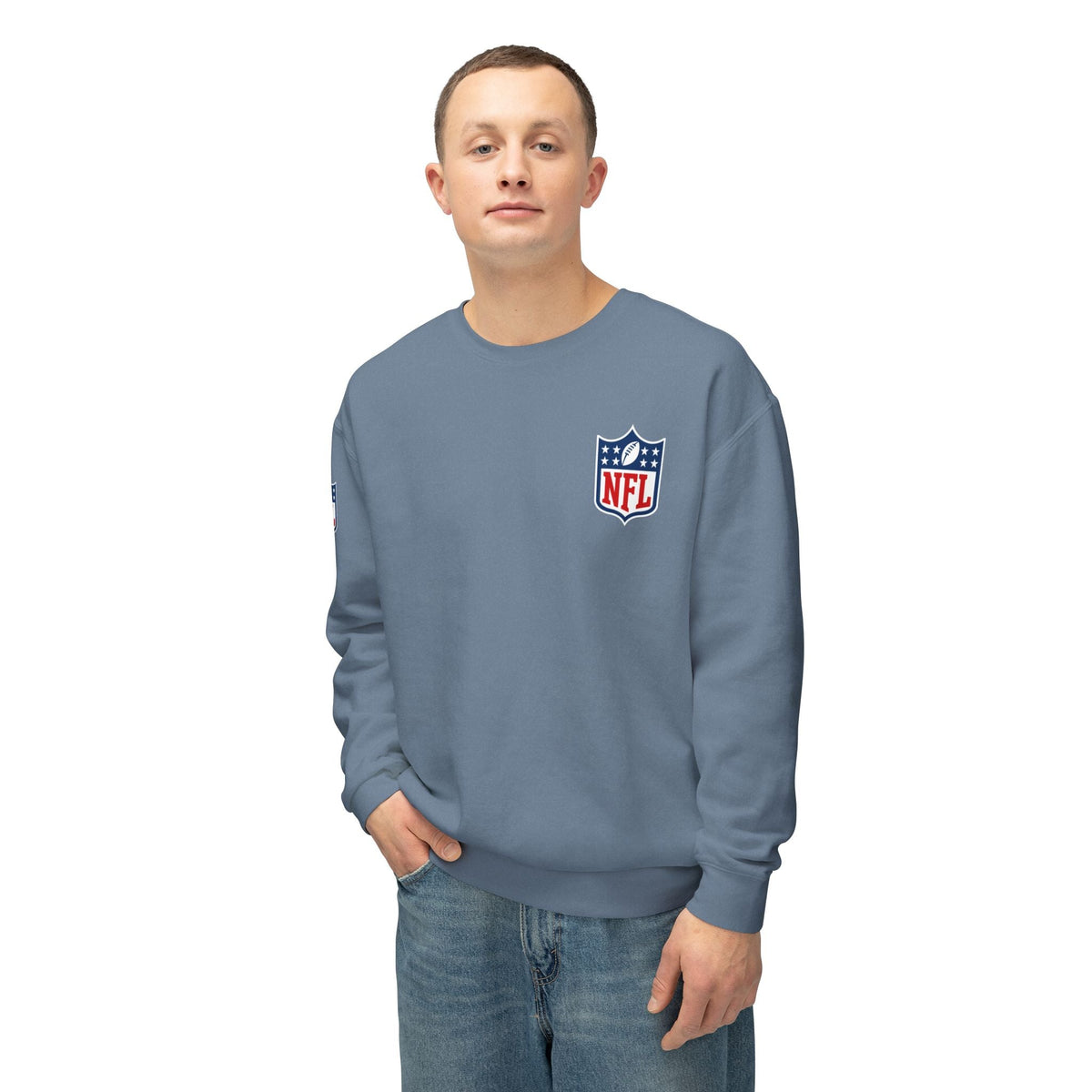NFL Logo Crewneck Sweatshirt - Etna Gift